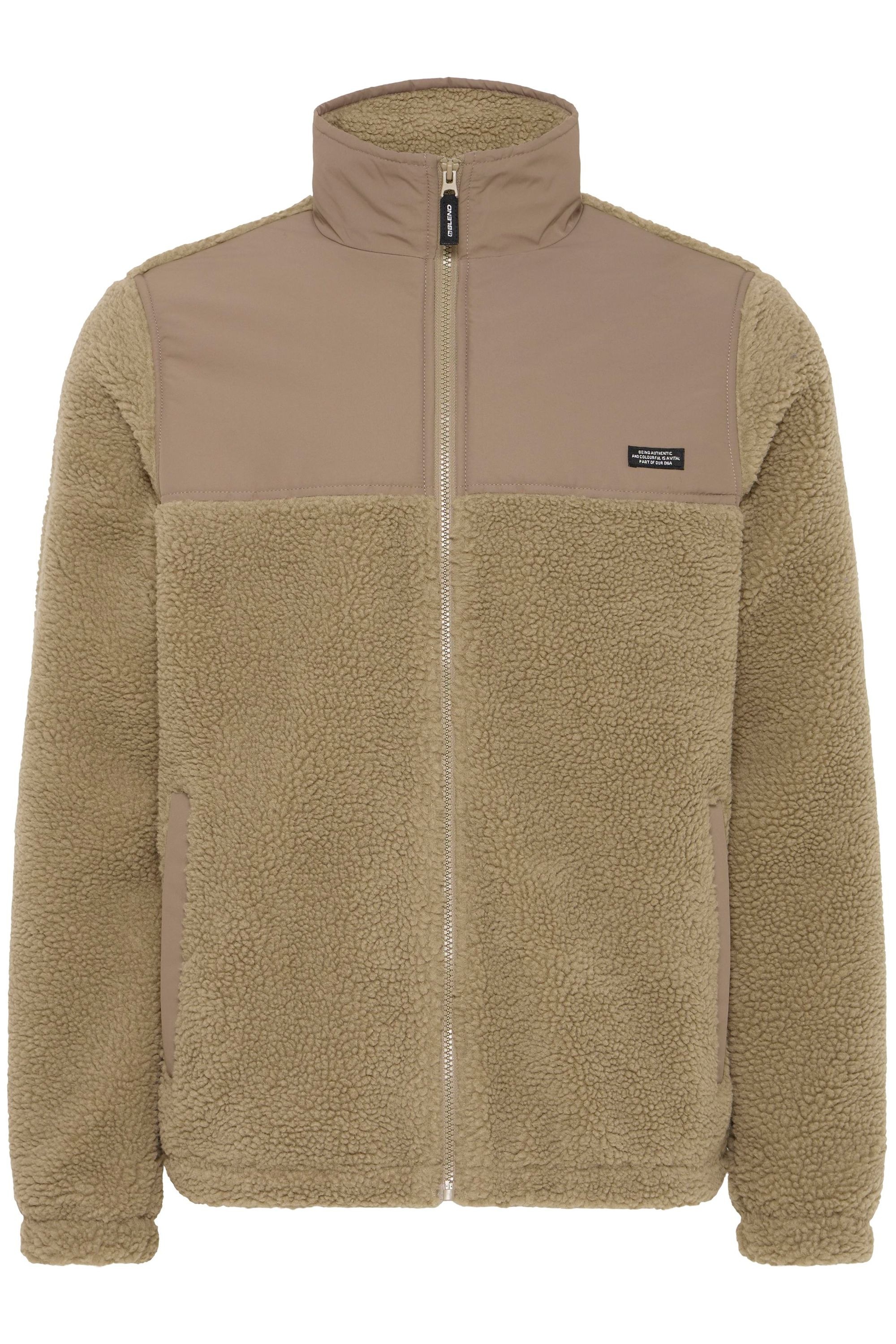 Blend Plüschjacke "BHTort" ohne Kapuze Kuschelige Teddyjacke mit Taschen günstig online kaufen