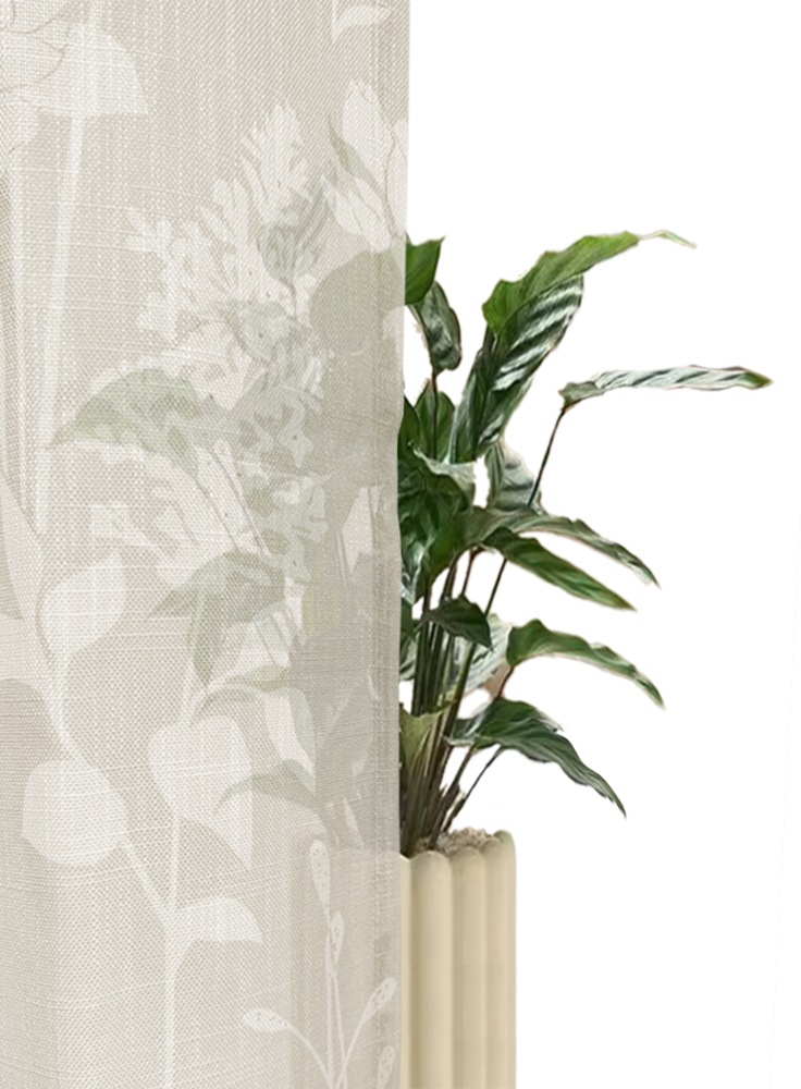 Thumbnail - OTTO home Gardine "Linnah" Ösen 1 Stk. tlg. halbtransparent, strukturiert, Wohnzimmer, Schlafzimmer, Esszimmer