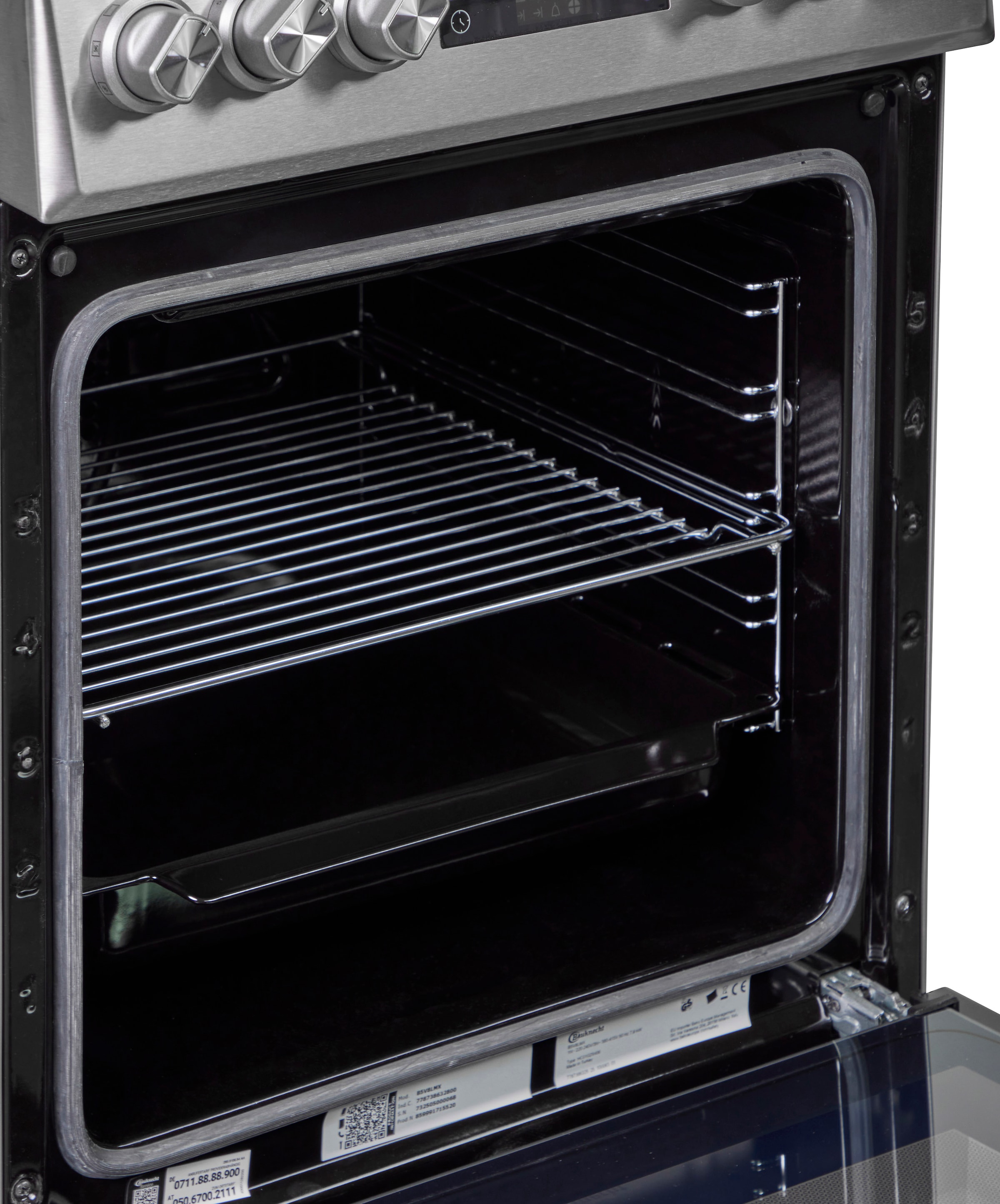 BAUKNECHT Elektro-Standherd »B5V8LMX«, Hydrolyse, Hydrolyse-Reinigungsfunktion