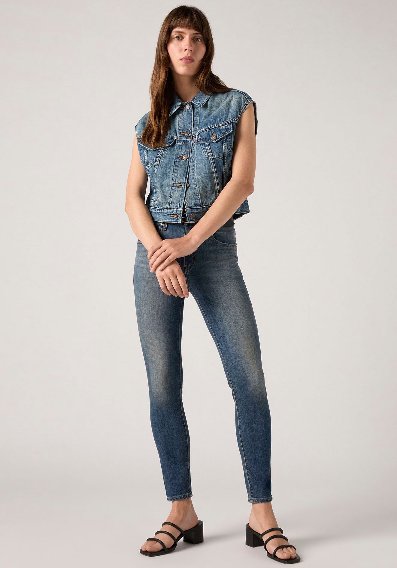 Levi's® Skinny-fit-Jeans »721 High rise skinny«, mit hohem Bund