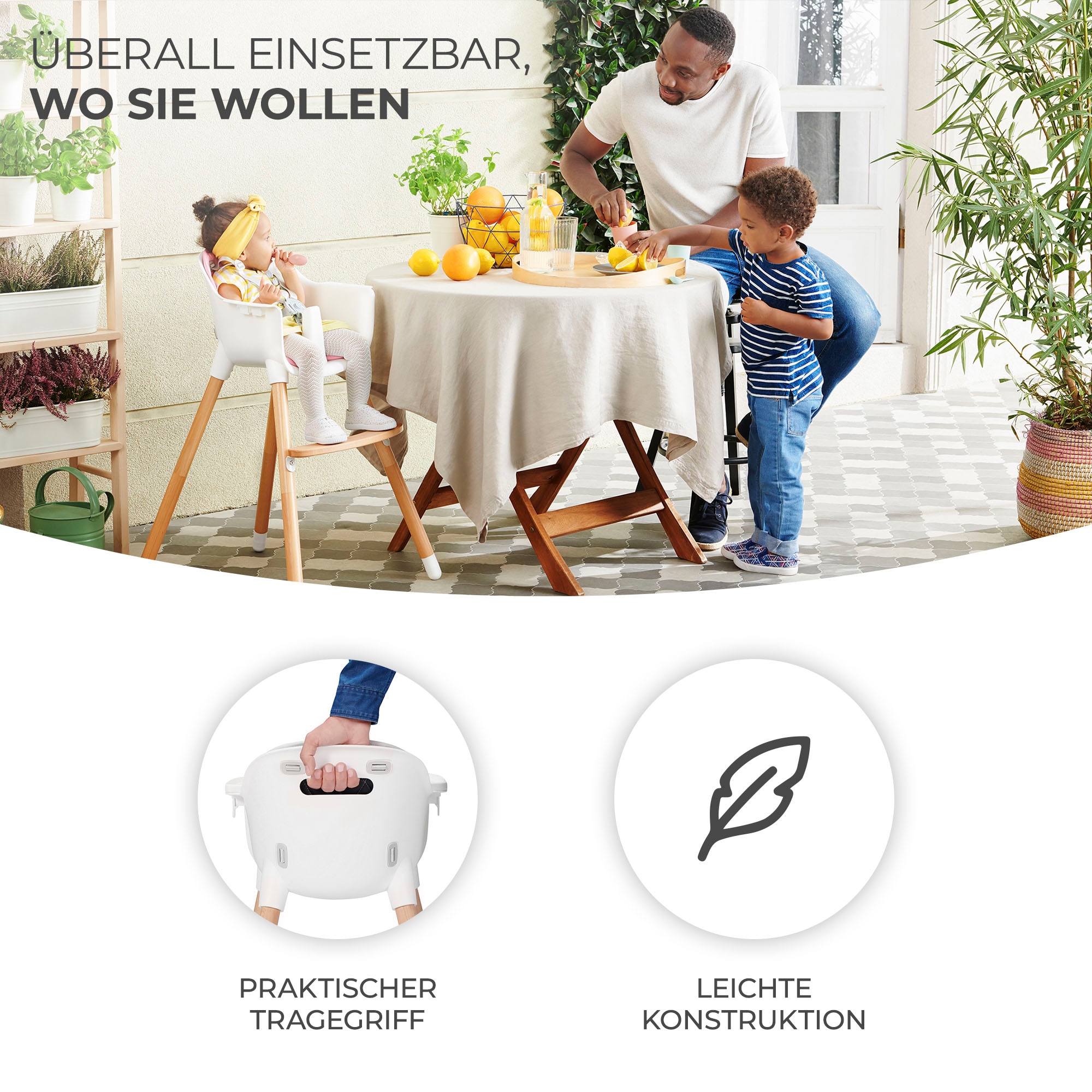 Kinderkraft Hochstuhl »SIENNA« ()