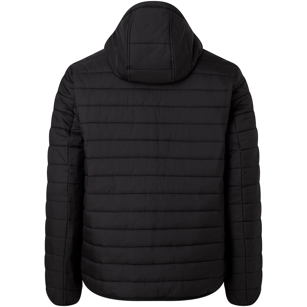 Calvin Klein Steppjacke »QUILTED CRINKLE JACKET HOOD«, mit Kapuze