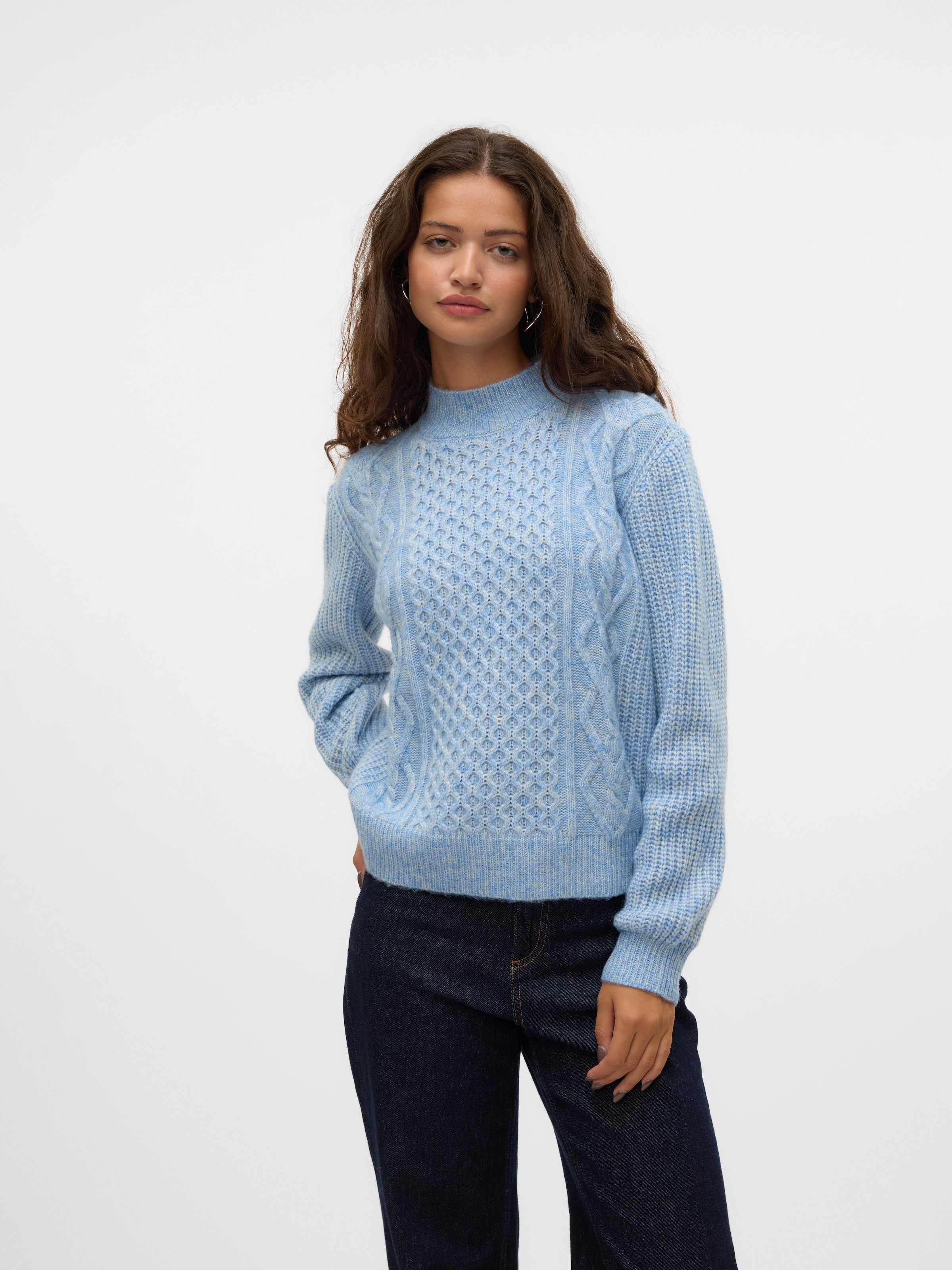 Vero Moda Stehkragenpullover »VMUNIVERSE LS HIGHNECK PULLOVER GA BF«