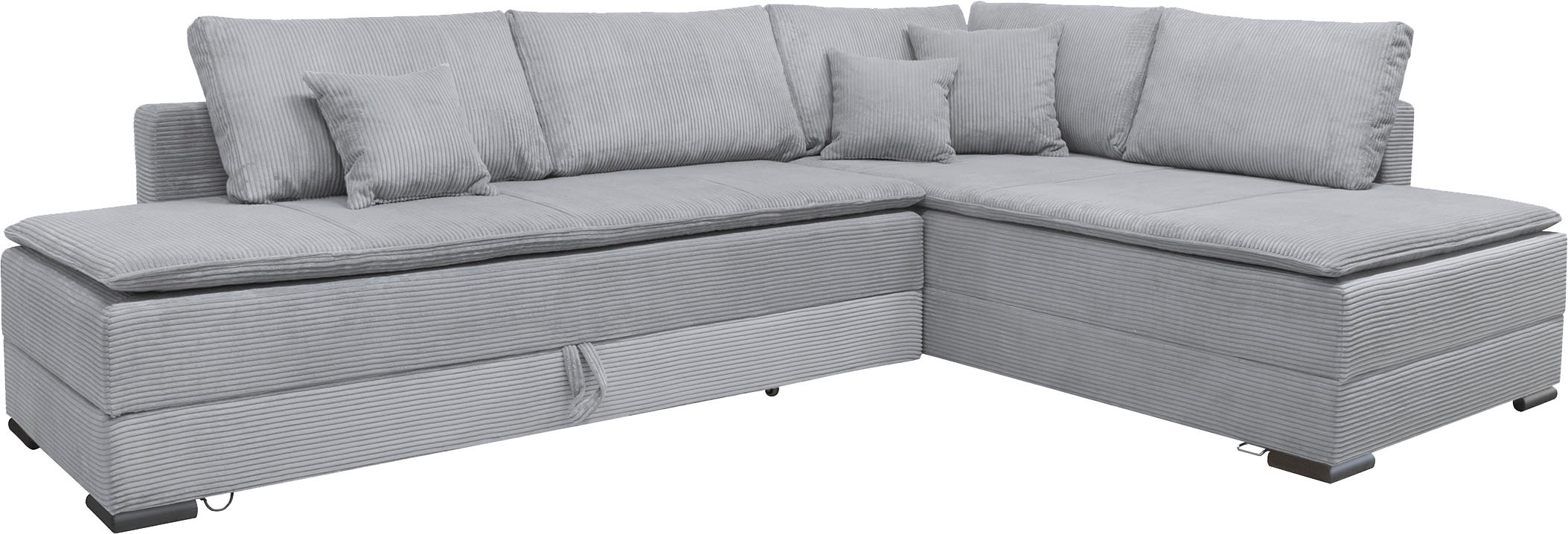 INOSIGN Ecksofa "Night & Day L-Form mit Dauer-Schlaffunktion, Cord-Bezug", günstig online kaufen