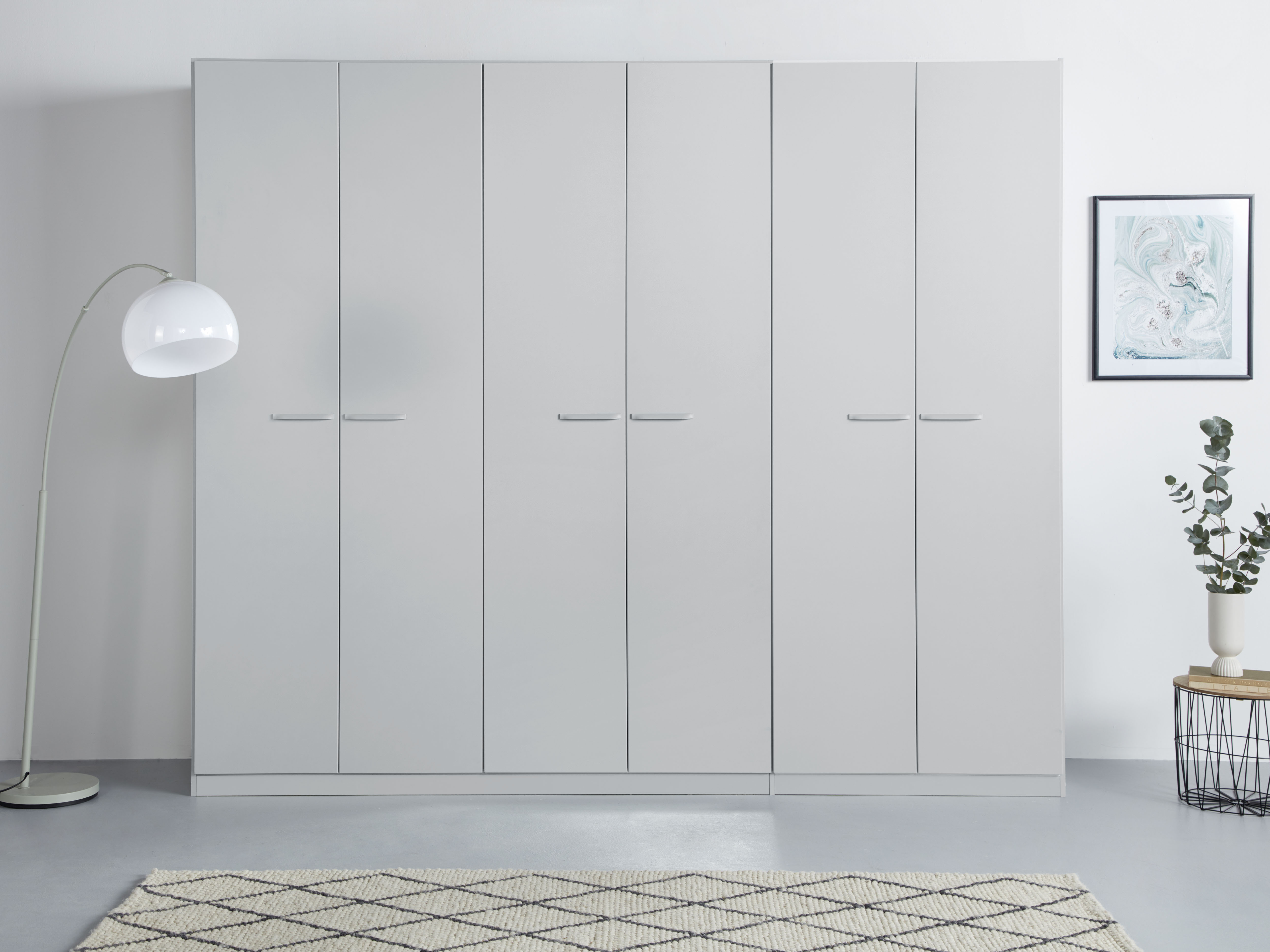 OTTO home Kleiderschrank "Mehrzweckschrank Aktenschrank Möbel Mietswohnung Schlafzimmer OTELI" erhältlich in Breiten 91-360 cm, ab Breite 136cm inkl. Innenschubladen, mit zusätzlichen Einlegeböden, optional mit Spiegel MADE IN GERMANY