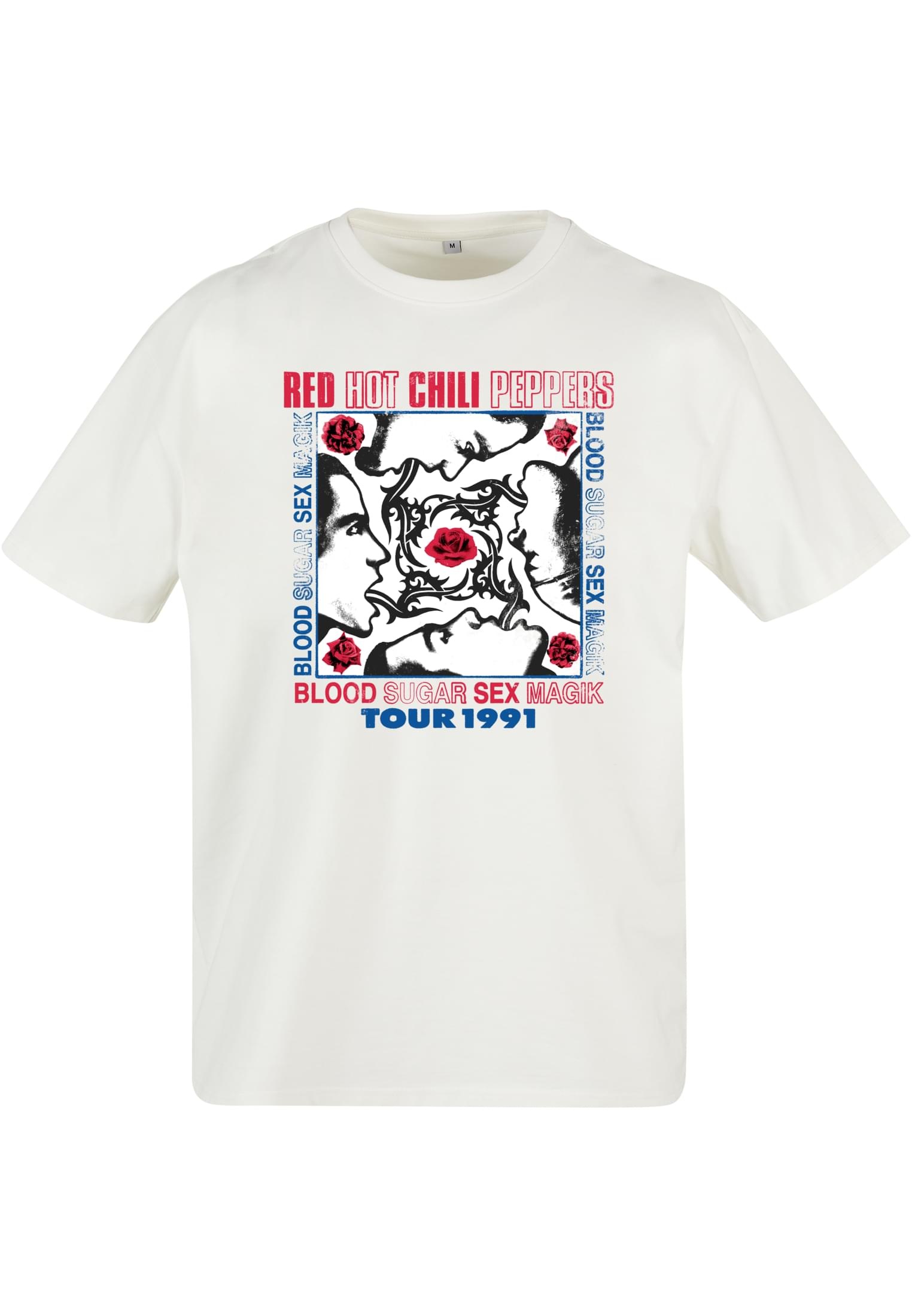 Upscale by Mister Tee Kurzarmshirt "Upscale by Mister Tee Herren Red Hot Chilli Peppers Oversize Tee" 1 Stk.