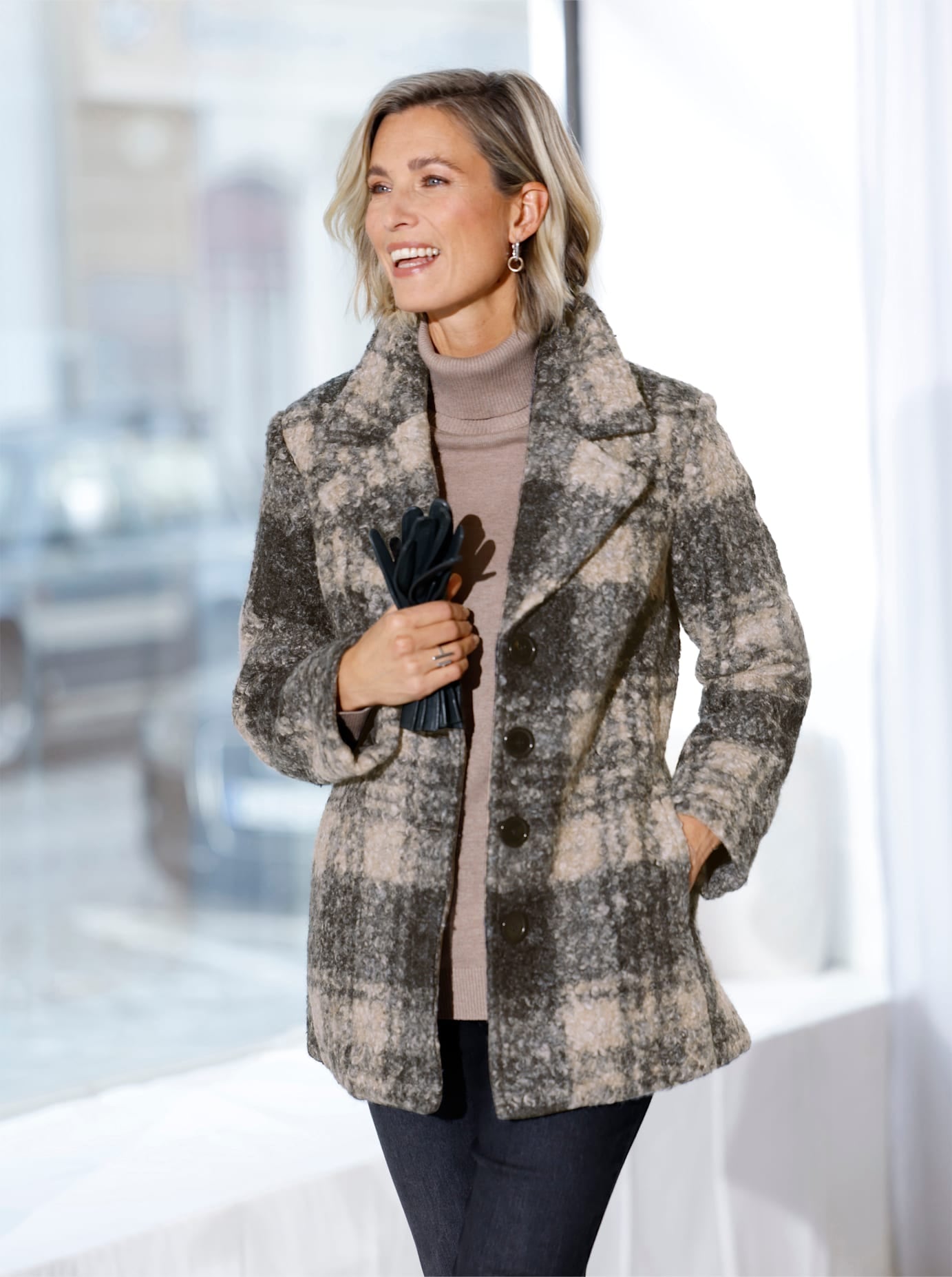 Classic Basics Langjacke ohne Kapuze