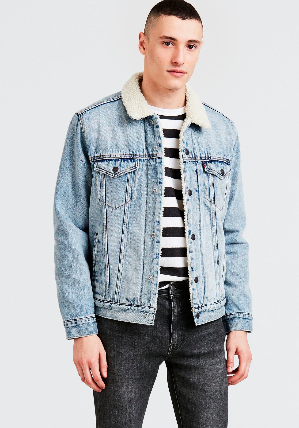 Levi's® Kurzjacke »SHERPA«, mit Sherpa Fütterung
