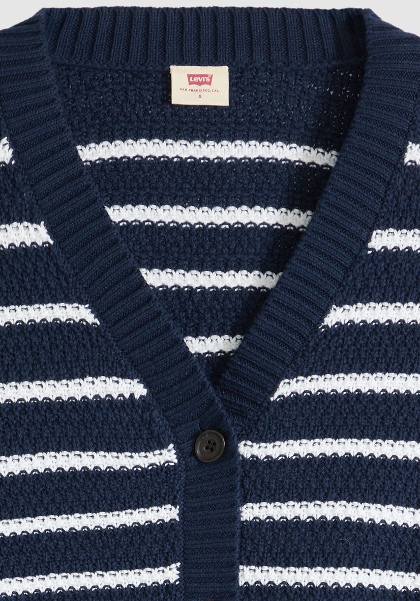 Levi's® Cardigan »SNOWFLAKE CARDIGAN« gestreift, mit Knopfleiste