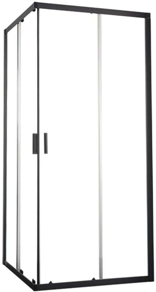 welltime Eckdusche "New Summer" verbessertes Rollensystem, hochwertiger Aluminiumrahmen, 6mm ESG