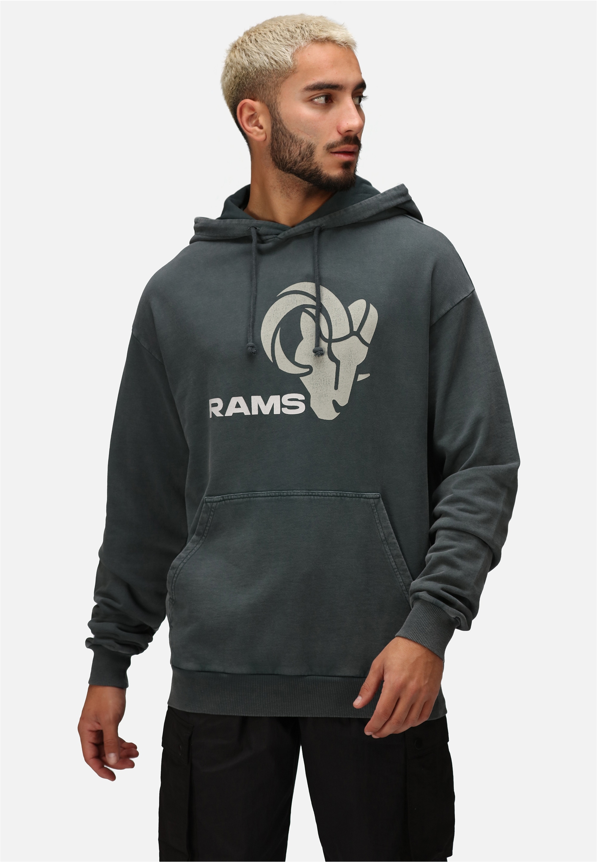 Recovered Kapuzensweatshirt "NFL RAMS MONOCHROME HOODED" 1 Stk. tlg. für al günstig online kaufen