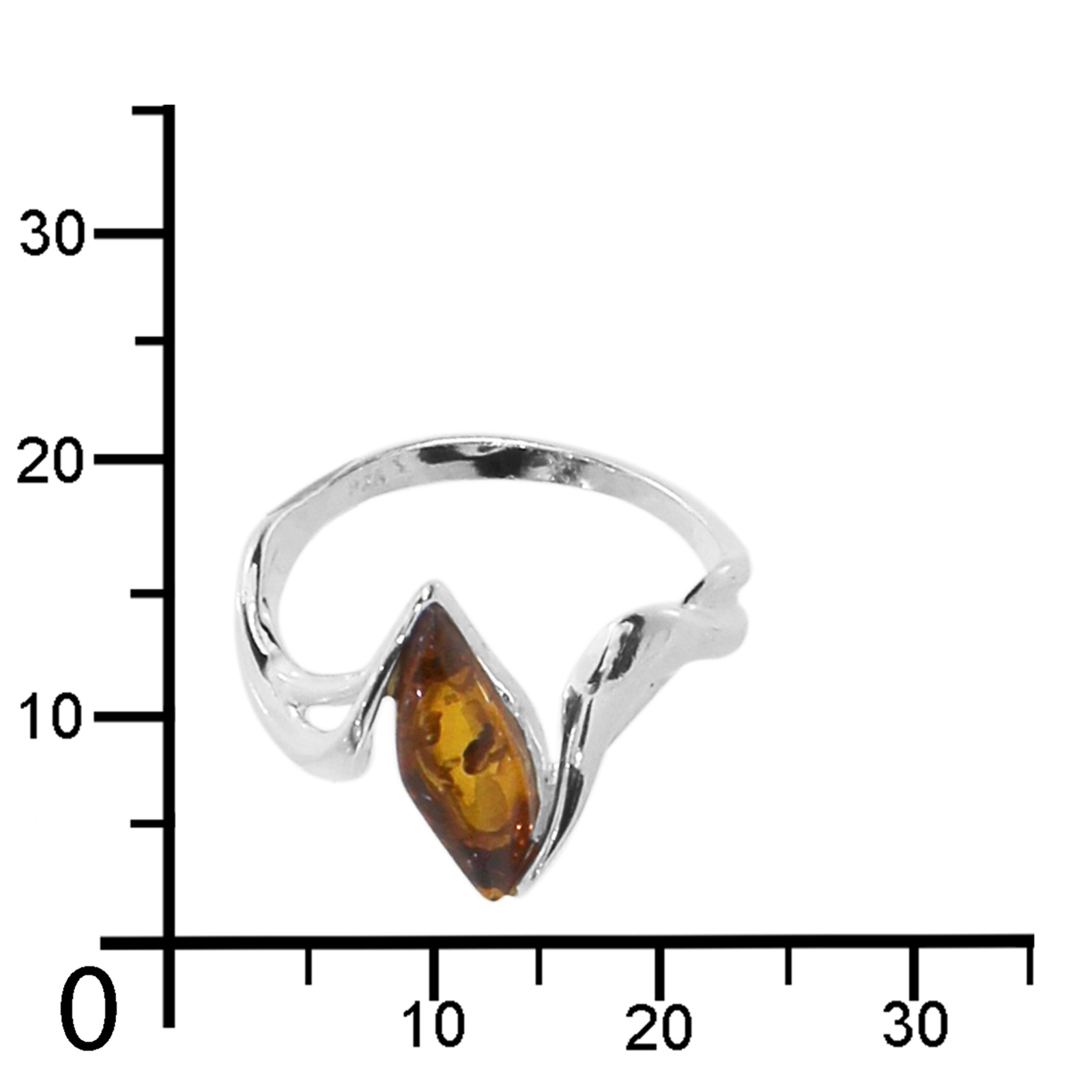 Ostsee-Schmuck Annelie Bague Femme Argent Taille 62 2