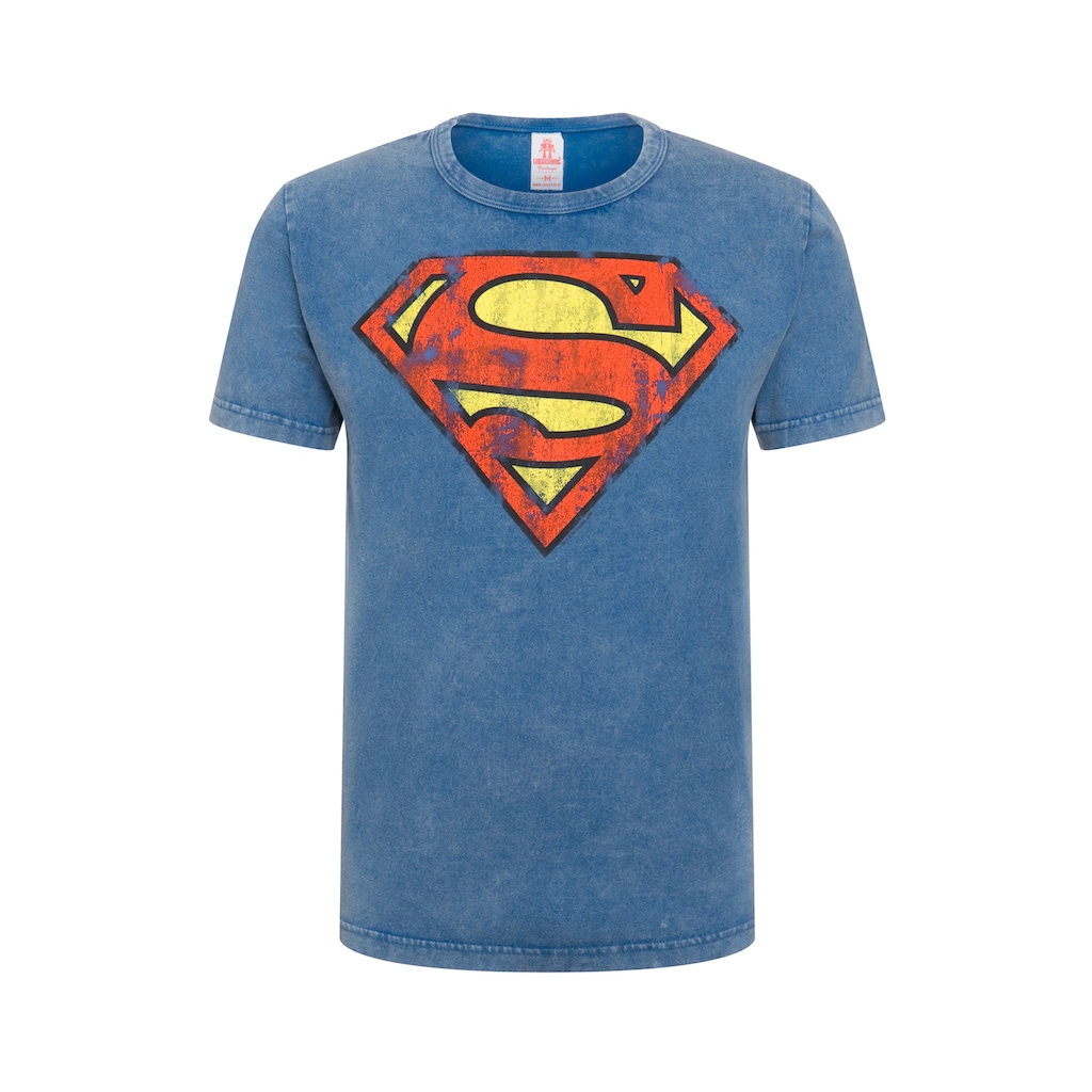 LOGOSHIRT T-Shirt »DC Comics – Superman« mit lizenziertem Print
