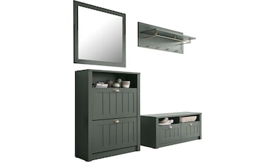 Garderobenschrank-Set »ASCOT«, 4-teilig