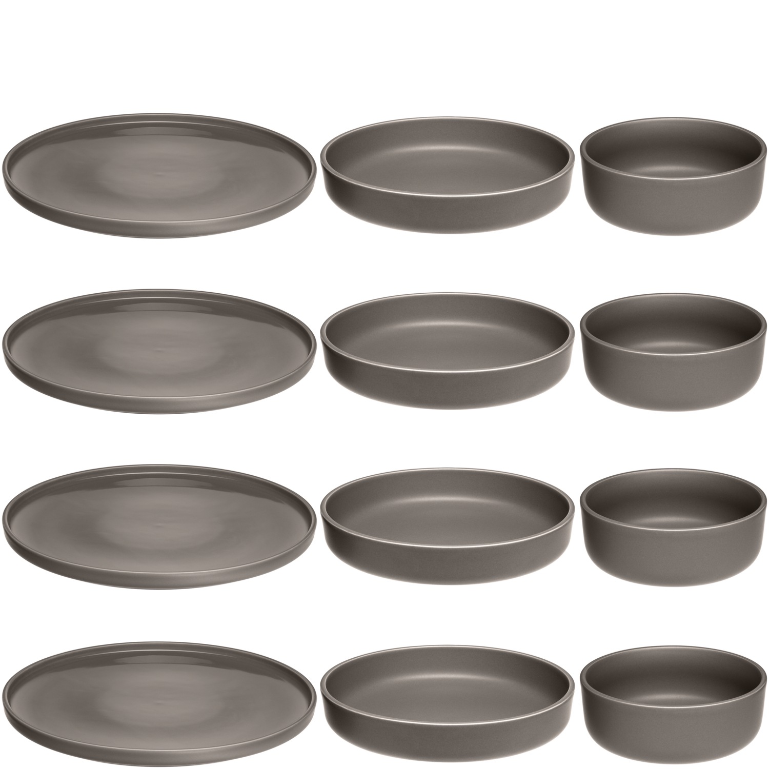 Thumbnail - LEONARDO Geschirr-Set "ROMA, Geschirrset, 12-teilig", (Set, 12 tlg.), Service, spülmaschinengeeignet