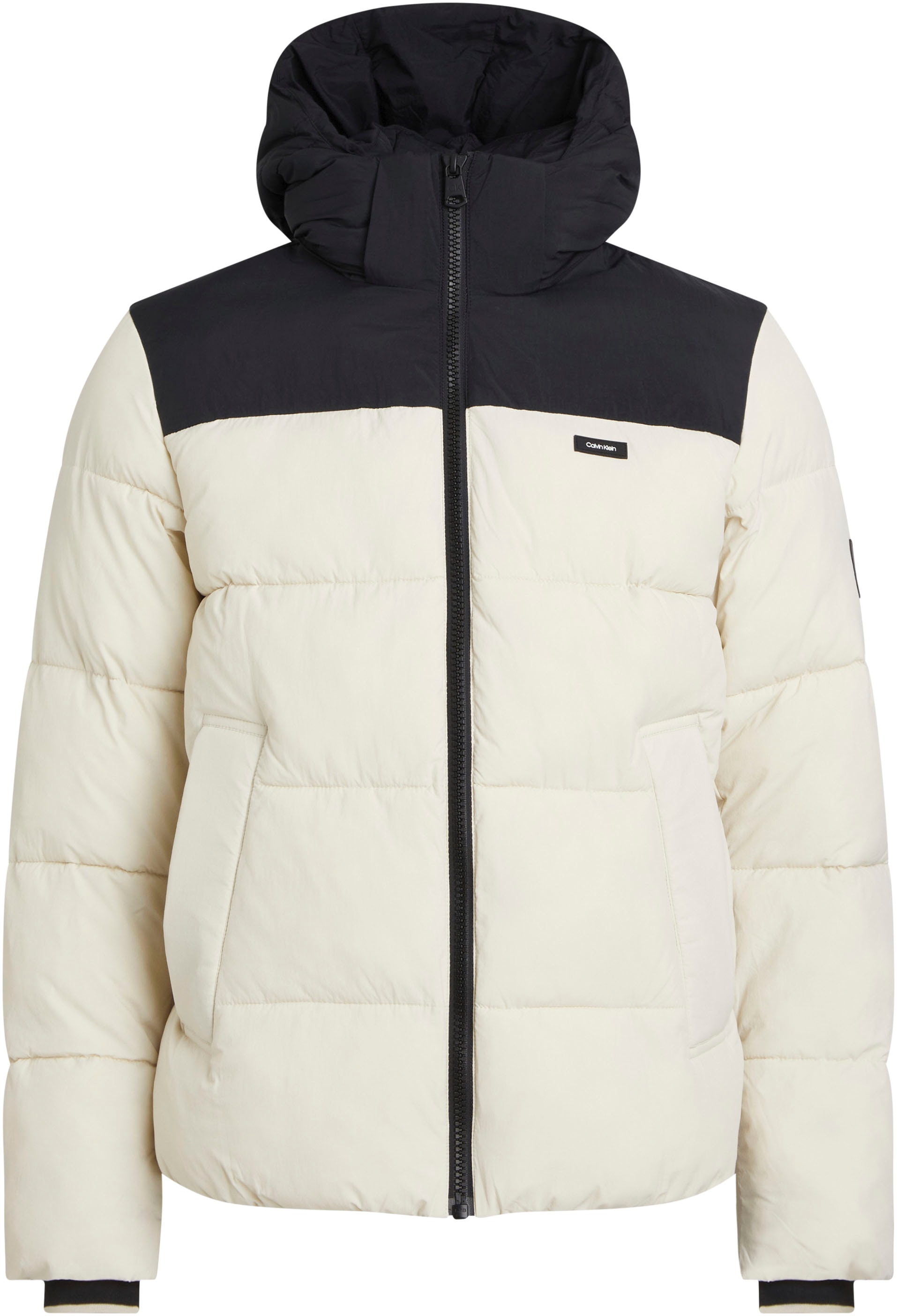 Calvin Klein Big&Tall Winterjacke "BT CRINKLE COLOR BLOCK PUFFER", mit Kapu günstig online kaufen