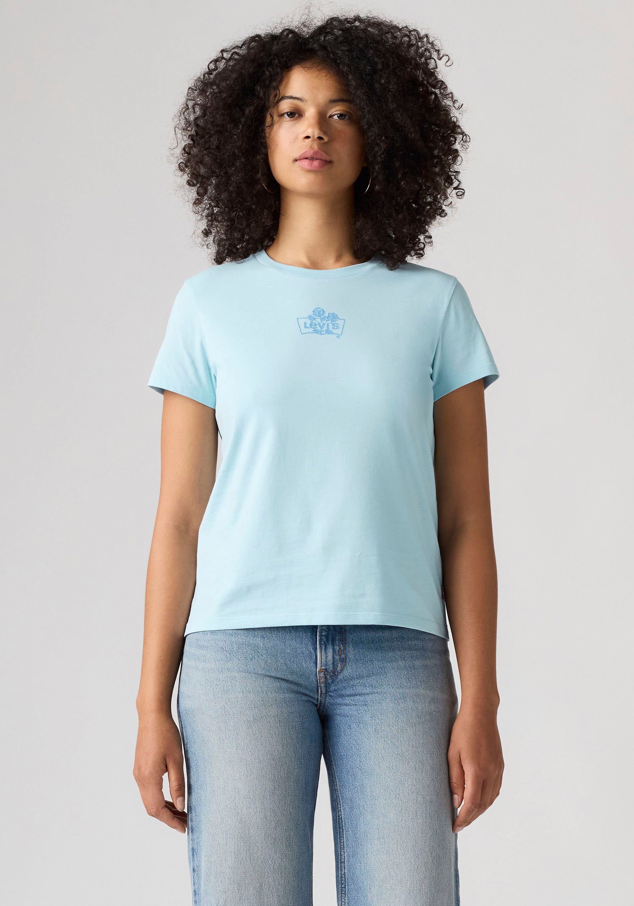 Levis 1100000002199 "THE PERFECT TEE" mit Batwing-Logoprint