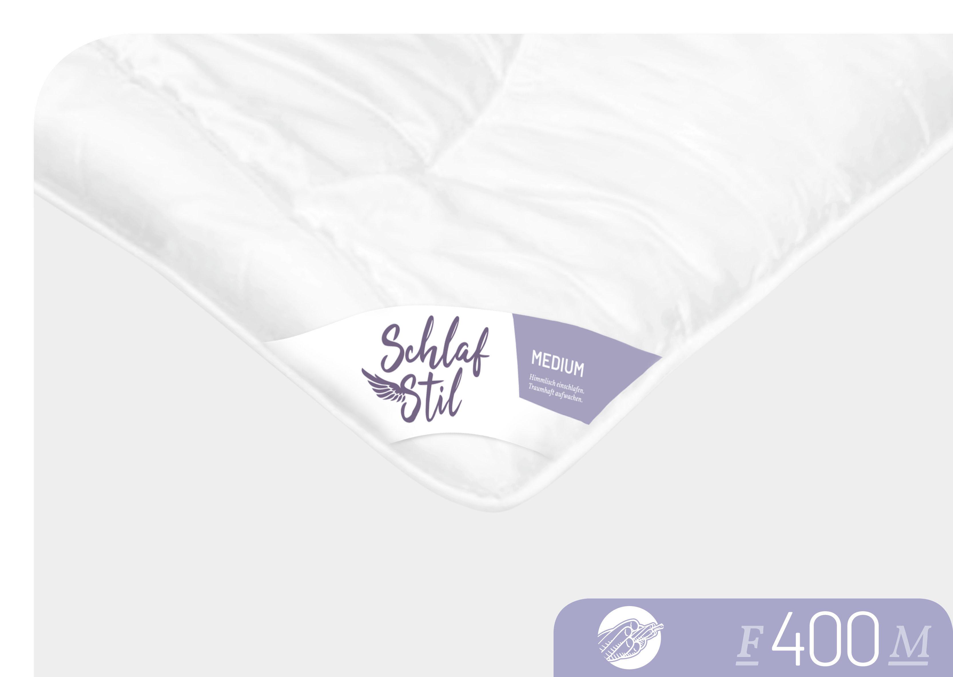 Thumbnail - Schlafstil Baumwollbettdecke "F400" leicht 1 Stk. tlg. hergestellt in Deutschland, allergikerfreundlich