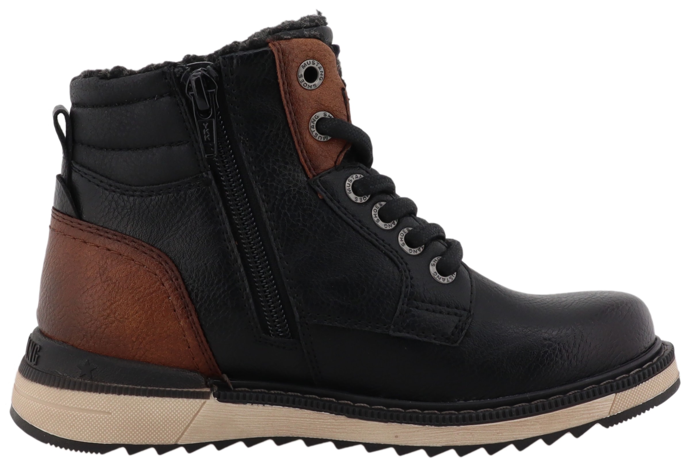 Mustang Shoes Winterboots »Donato«  Schnürboots, Outdoorboots mit TEX-Membrane