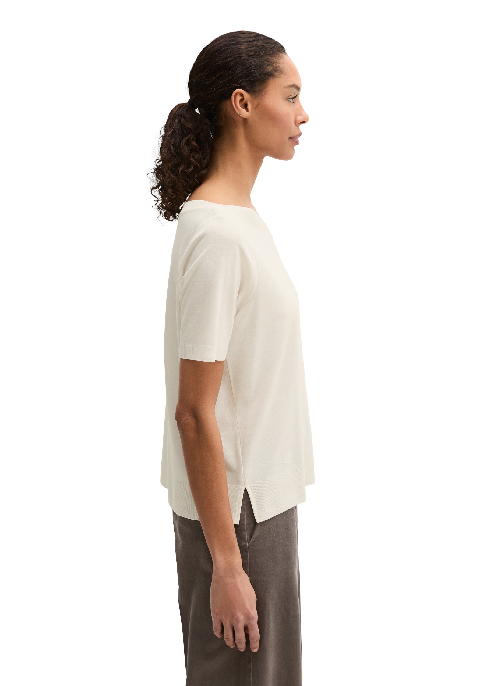 Marc O'Polo T-Shirt »aus TENCEL™ Lyocell-Baumwolle-Mix«