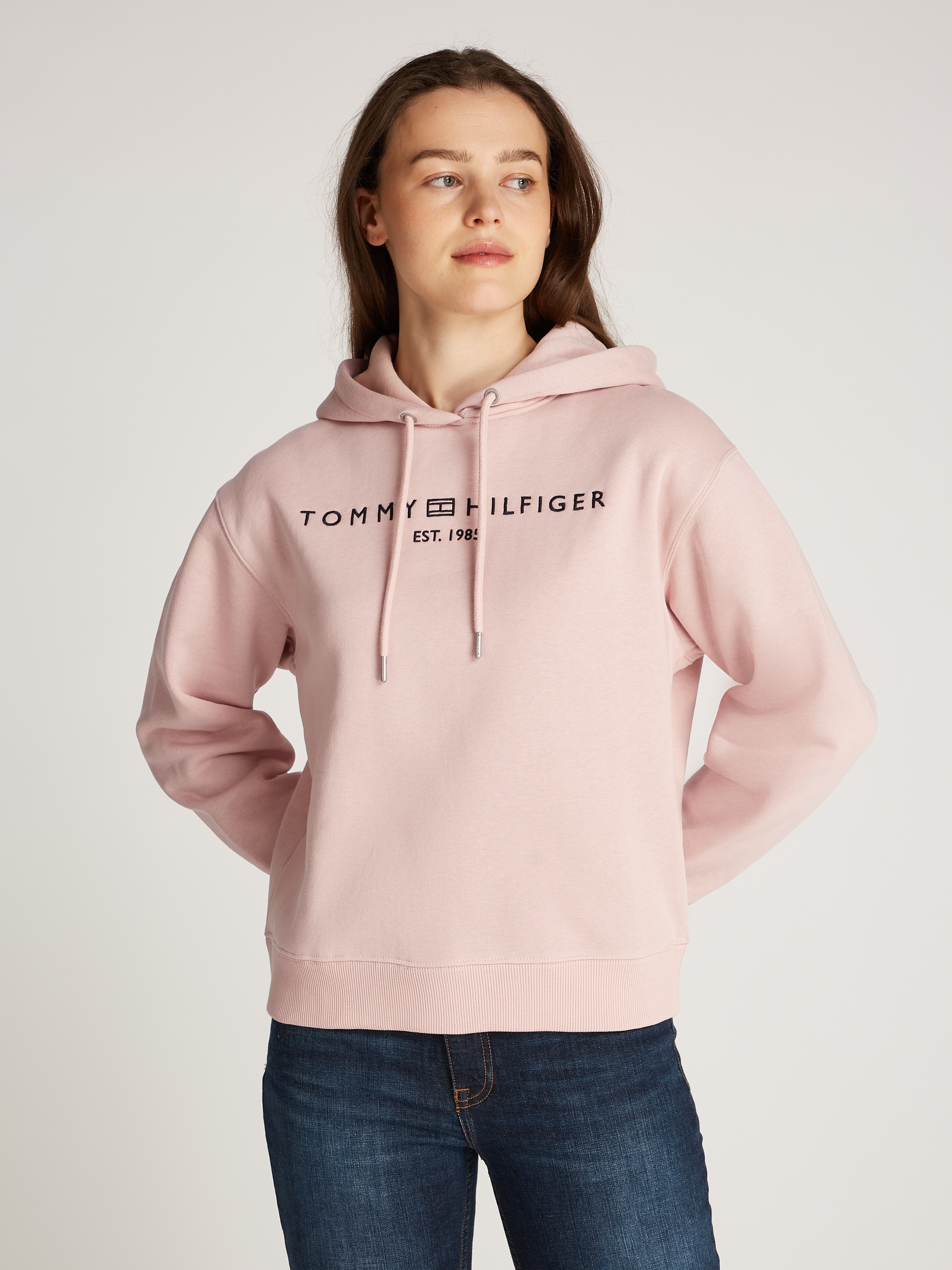 Tommy Hilfiger Kapuzensweatshirt "MDRN REG CORP LOGO HOODIE", mit gestickte günstig online kaufen