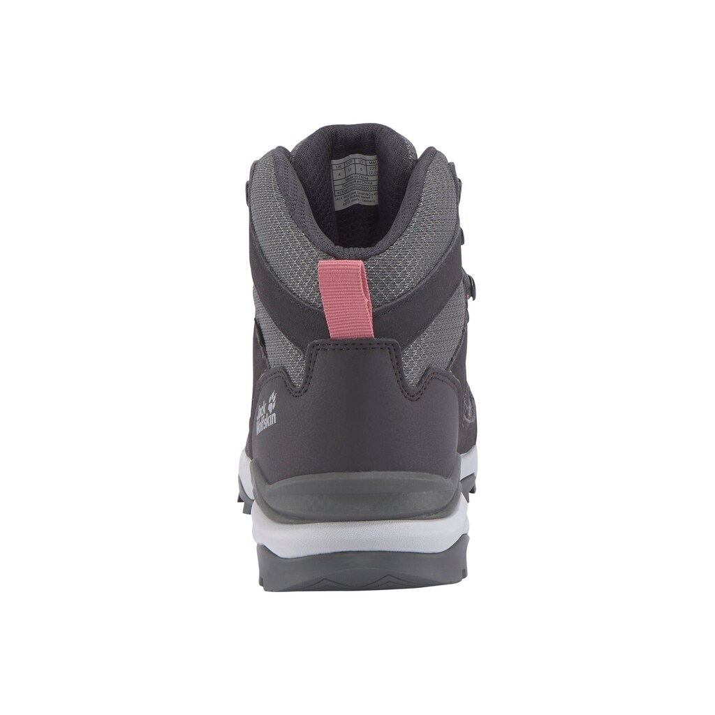 Technik & Freizeit Sportarten Jack Wolfskin Wanderschuh »GREAT HIKE 2 TEXAPORE MID W« anthrazit-rosa Technik & Freizeit Sportarten Jack Wolfskin Wanderschuh »GREAT HIKE 2 TEXAPORE MID W« anthrazit-rosa