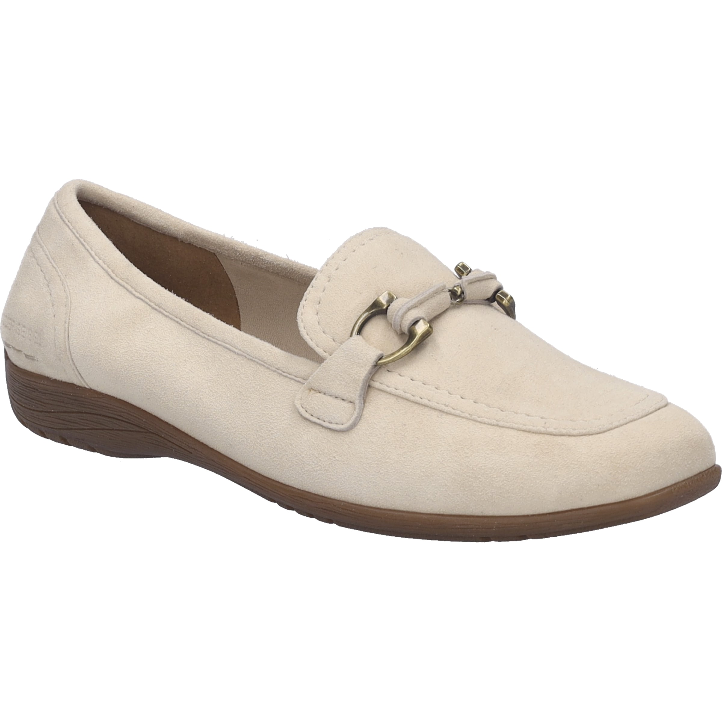 Ballerina JOSEF SEIBEL "Fenja 34, beige", Damen, Gr. 42, beige, Obermaterial: 100% Rindsleder Leather cow., Schuhe Ballerina