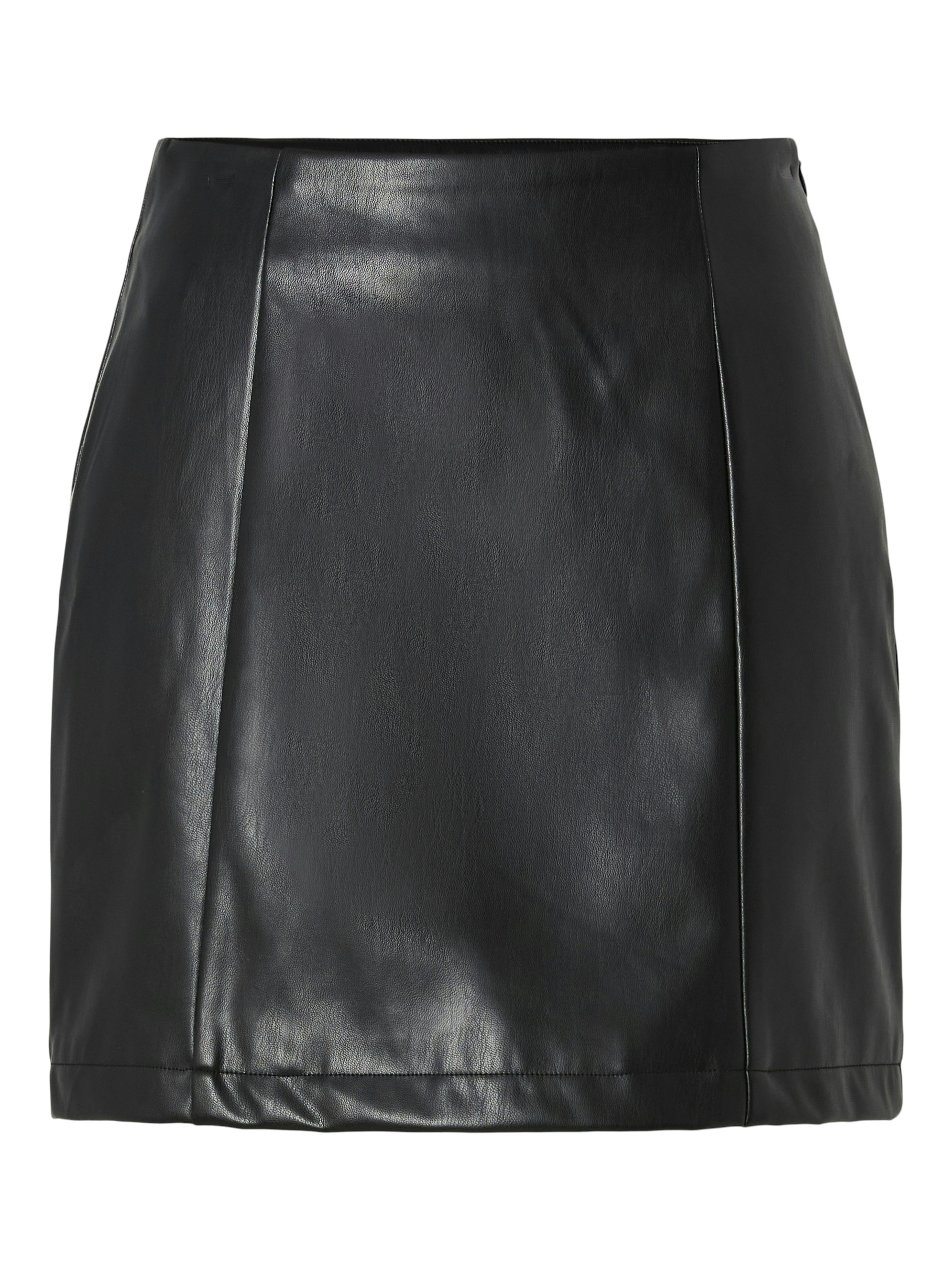 pieces Minirock "PCVERA HW SHORT SKIRT NOOS WB PU" mit leicht glänzender Op günstig online kaufen
