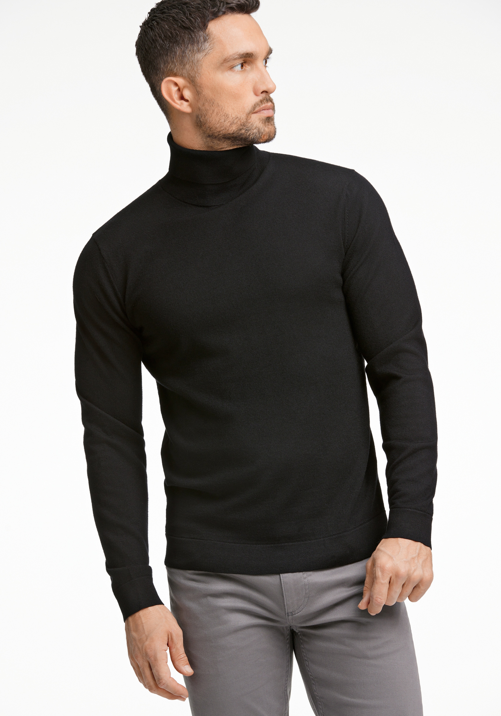 LINDBERGH Rollkragenpullover "Lindbergh Rollkragenpull" günstig online kaufen
