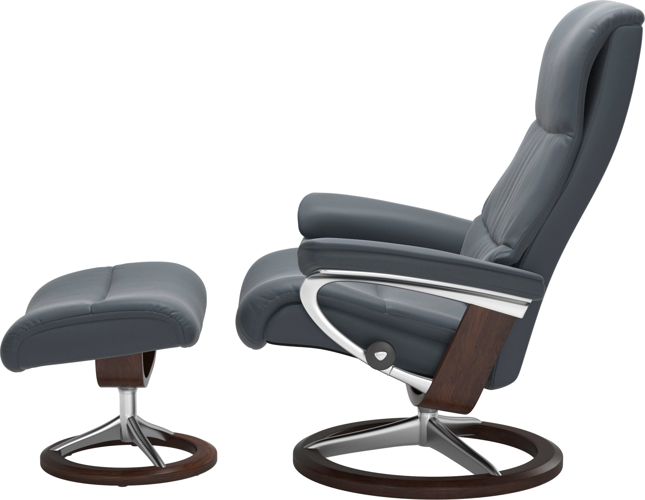 Stressless® Fußhocker »View«, mit Signature Base,Gestell Braun