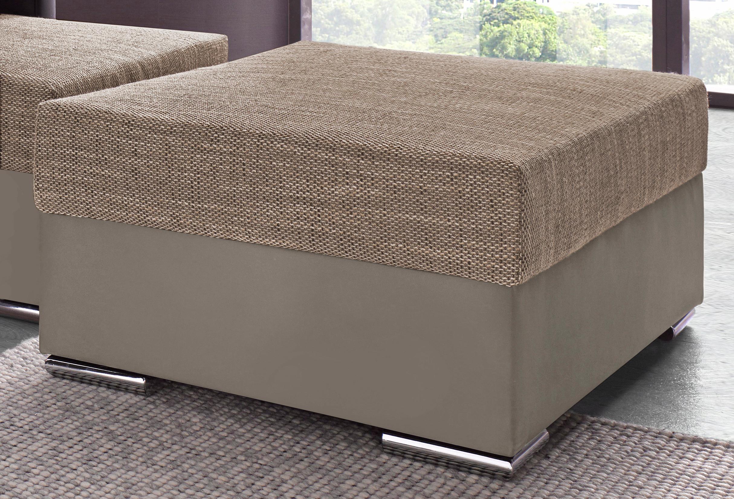 COLLECTION AB Hocker "John, B: 100 cm" optional Federkernpolsterung