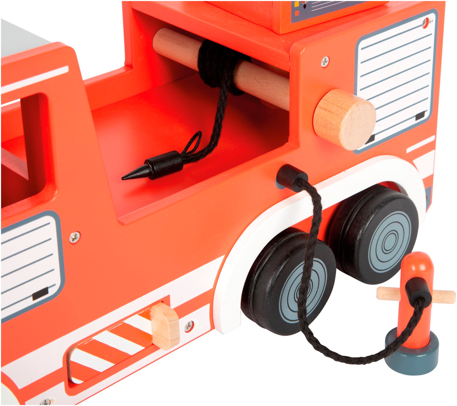 Small Foot Spielzeug-Feuerwehr »Feuerwehrauto für Biegepuppen«
