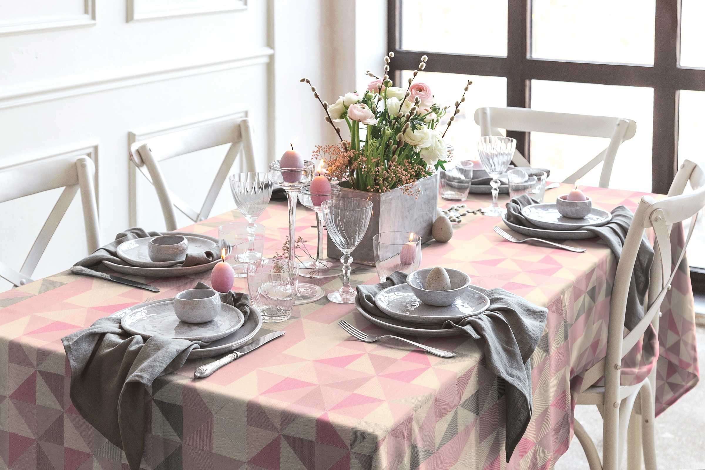 Adam Tischdecke "Bio Bel" aus 100% Bio-Baumwolle günstig online kaufen