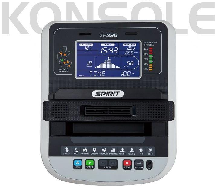 Spirit Fitness Ellipsentrainer-Ergometer »XE 395«