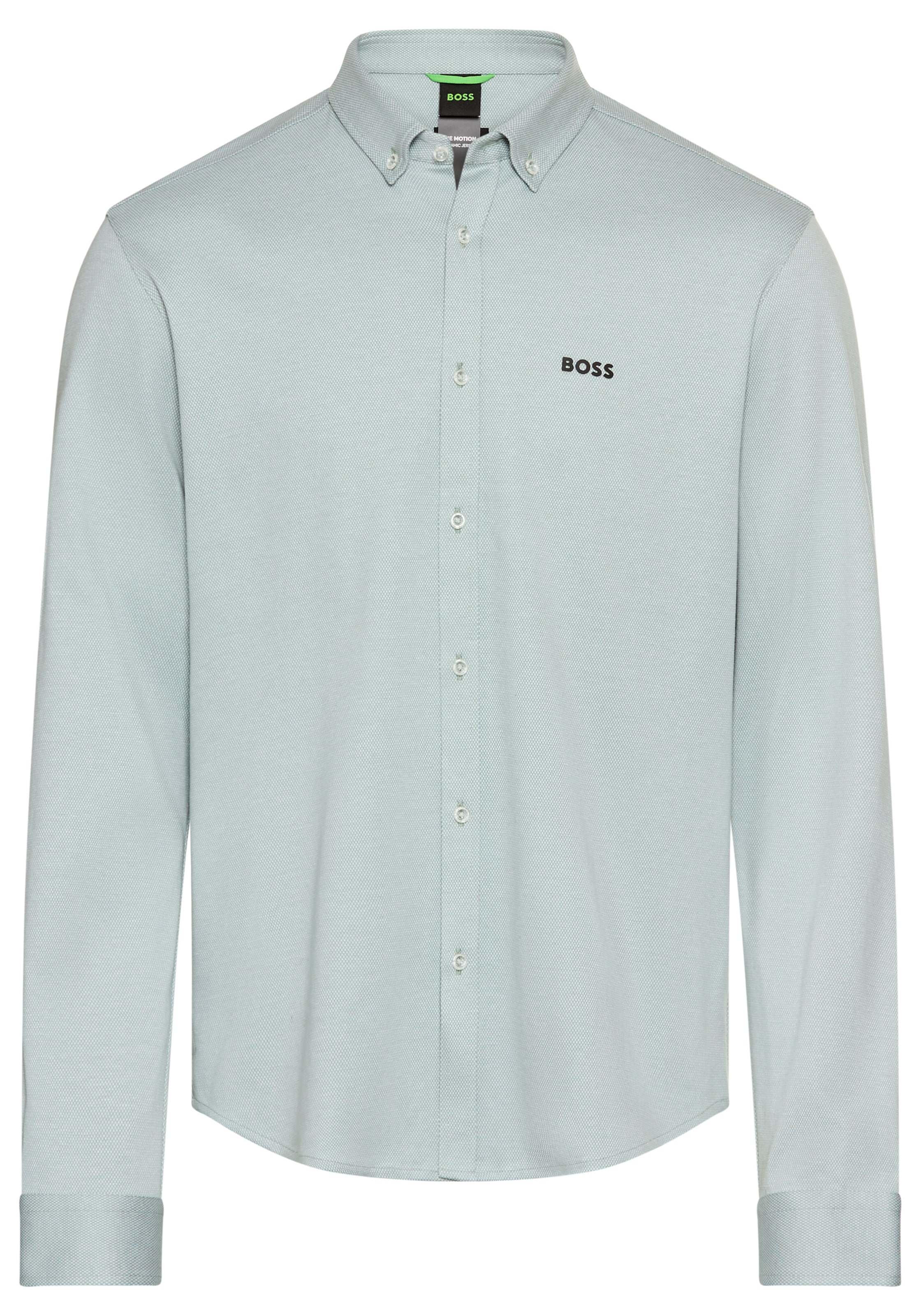 BOSS GREEN Langarmhemd "B MOTION L", mit Logo-Druck günstig online kaufen