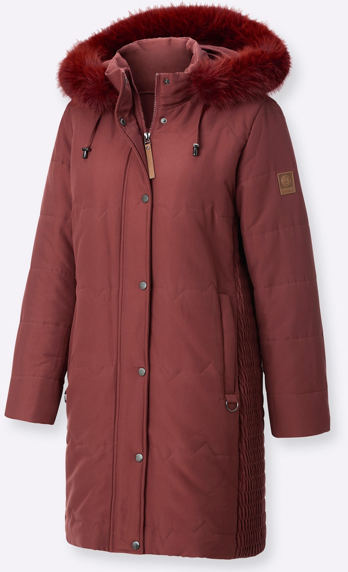 Casual Looks Steppjacke mit Kapuze