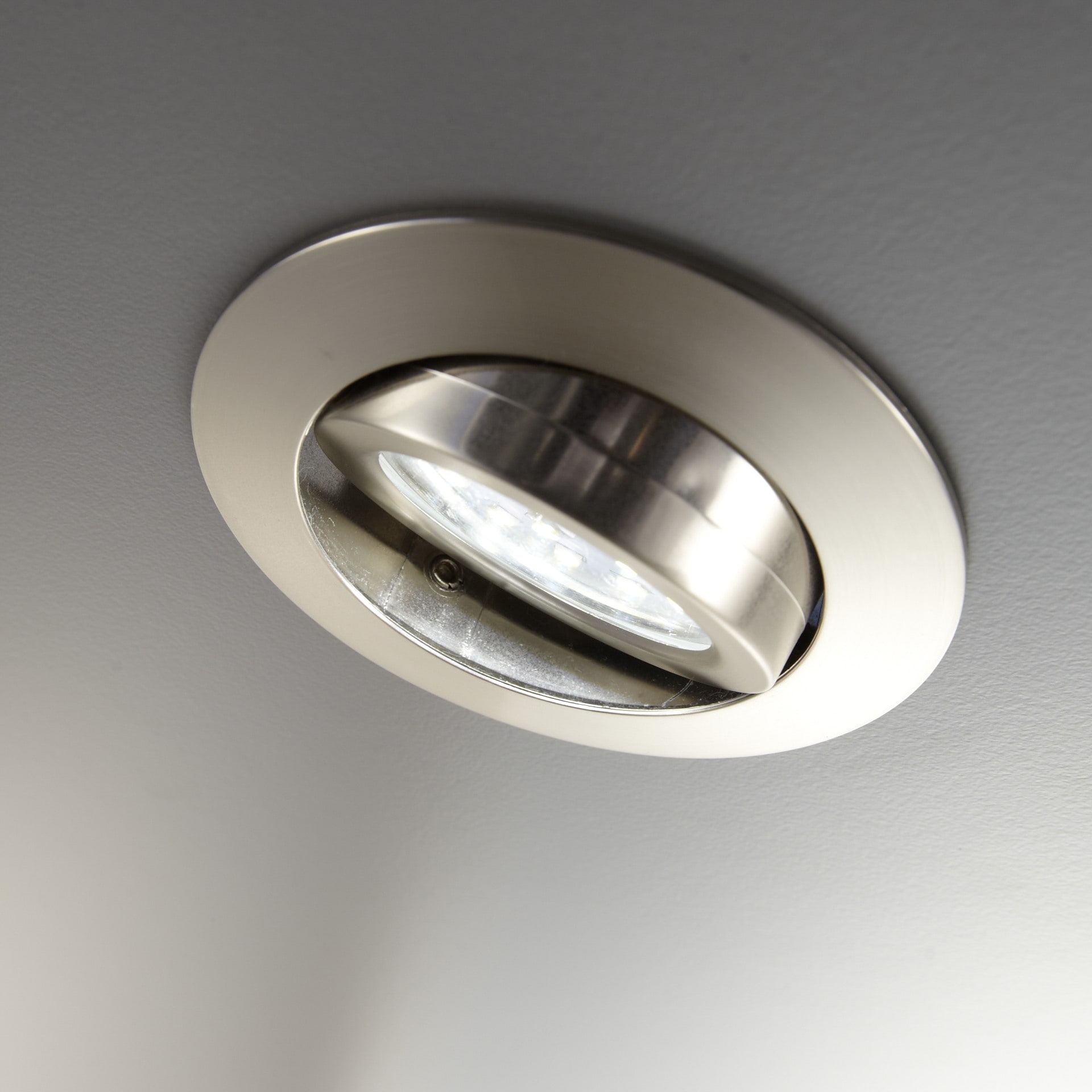 B.K.Licht LED Einbauleuchte »Kiro«, 12 flammig-flammig, schwenkbar, ultra- flach, Deckenbauspots 5W matt-nickel | BAUR | Alle Lampen
