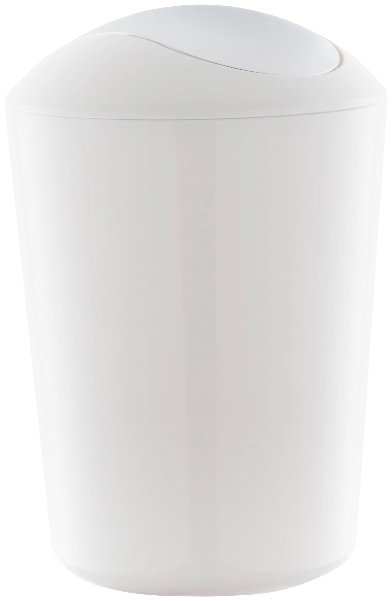 axentia Kosmetikeimer, 1 Behälter, Ø: 20 cm, Schwingdeckel, Kunststoff, 5 Liter