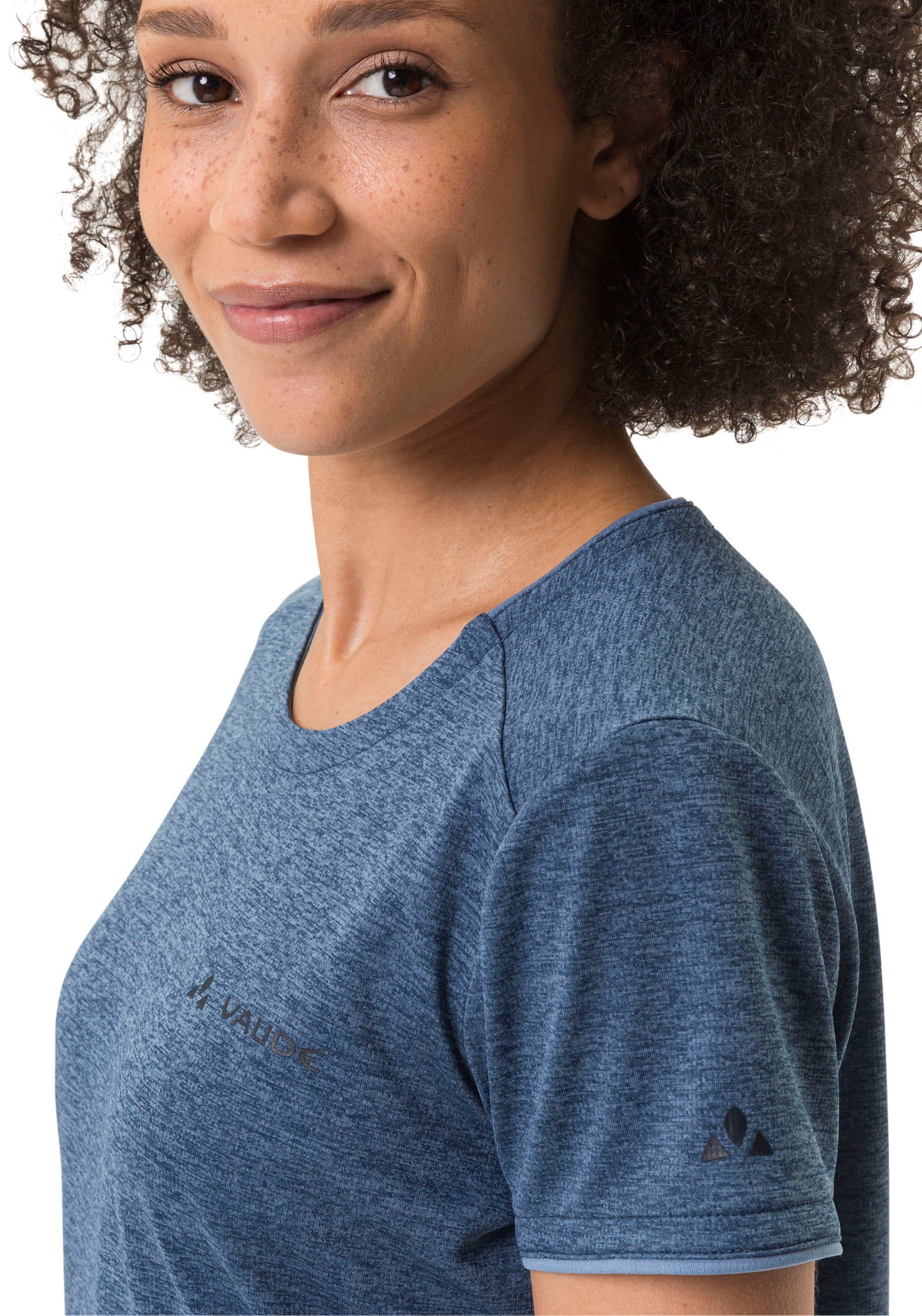 VAUDE Funktionsshirt "WOMENS ESSENTIAL T-SHIRT" Slim fit Passform, Kurzarm, günstig online kaufen