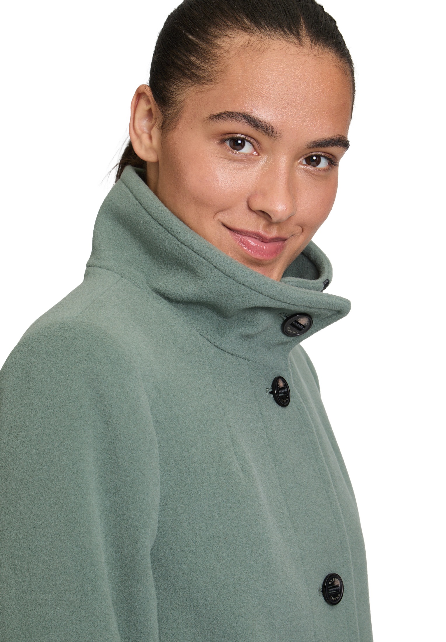 Thumbnail - Gil Bret Wolljacke ohne Kapuze mit Taschen