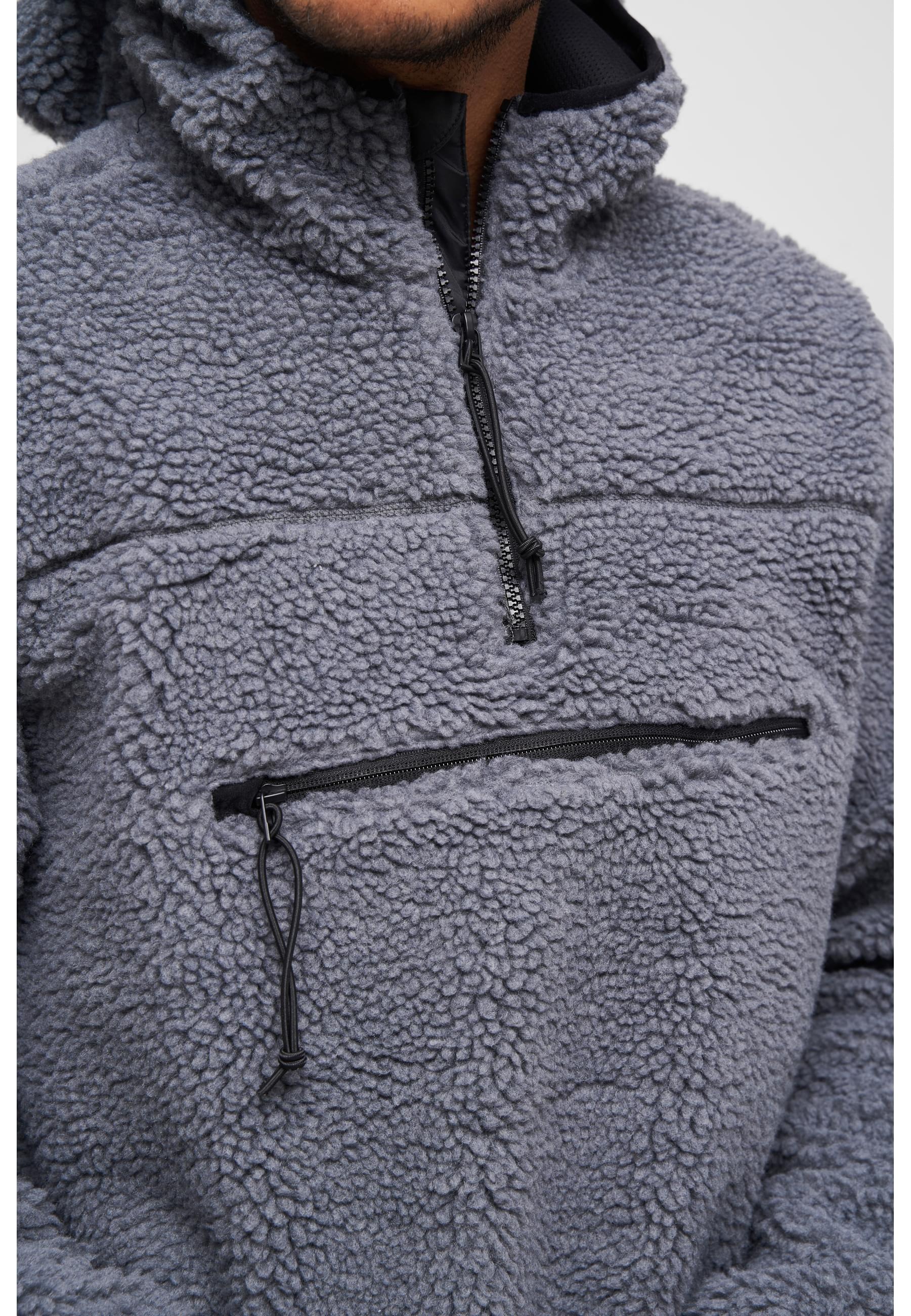 Brandit Anorak »Brandit Herren Teddyfleece Worker Pullover«, (1 St.), mit Kapuze