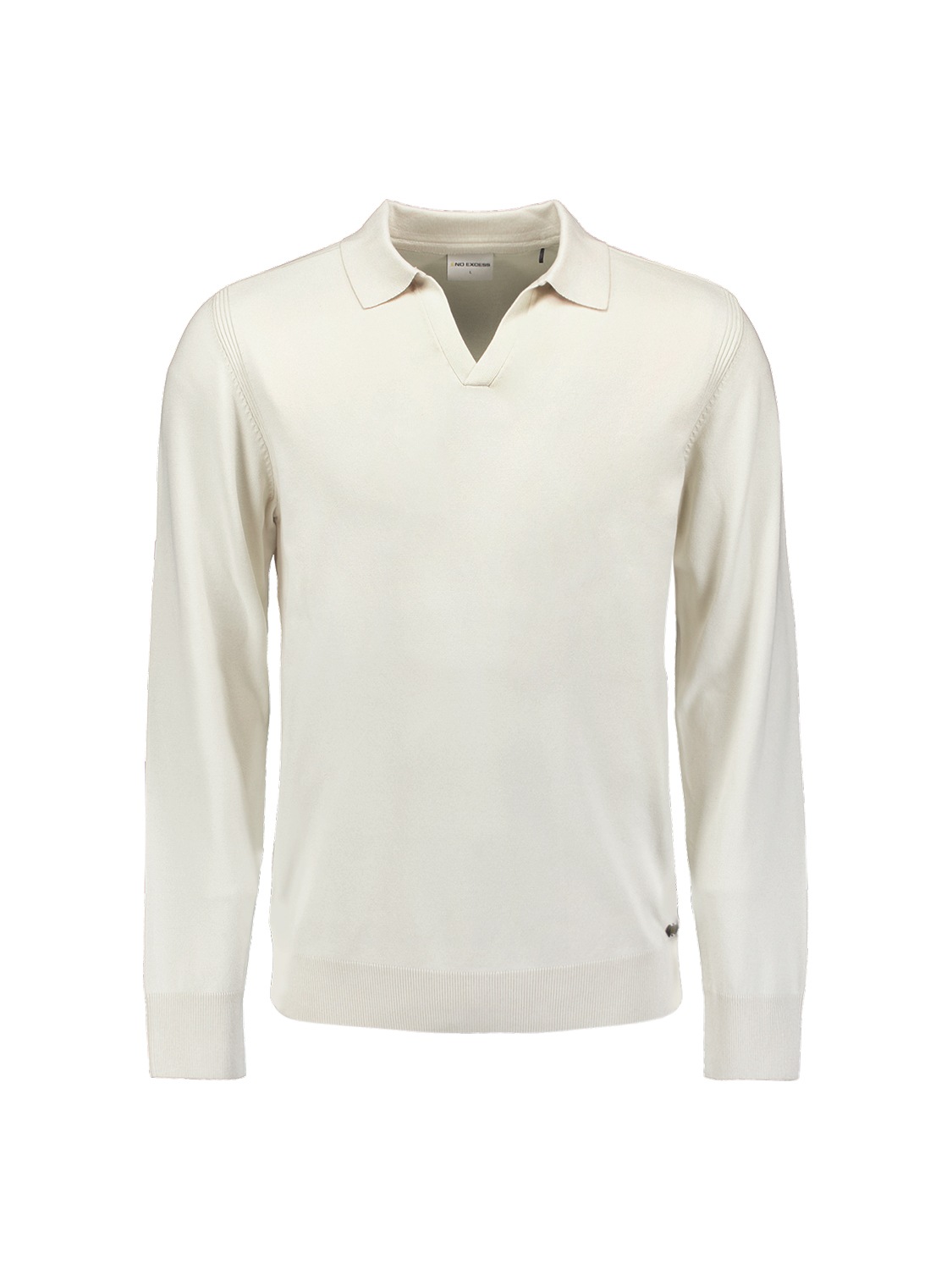 NO EXCESS Rundhalspullover »No Excess Polokragen-Pullover«