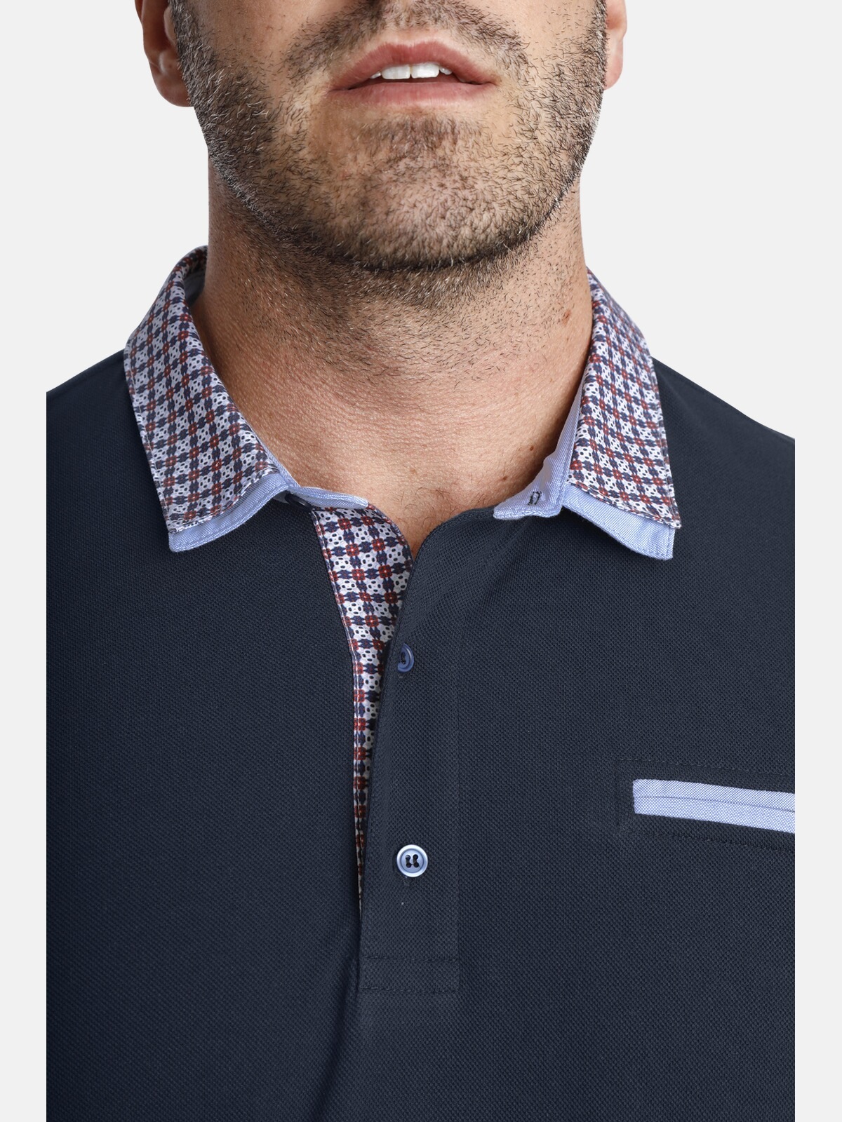 Charles Colby Langarm-Poloshirt »Langarm-Poloshirt EARL CHAD«