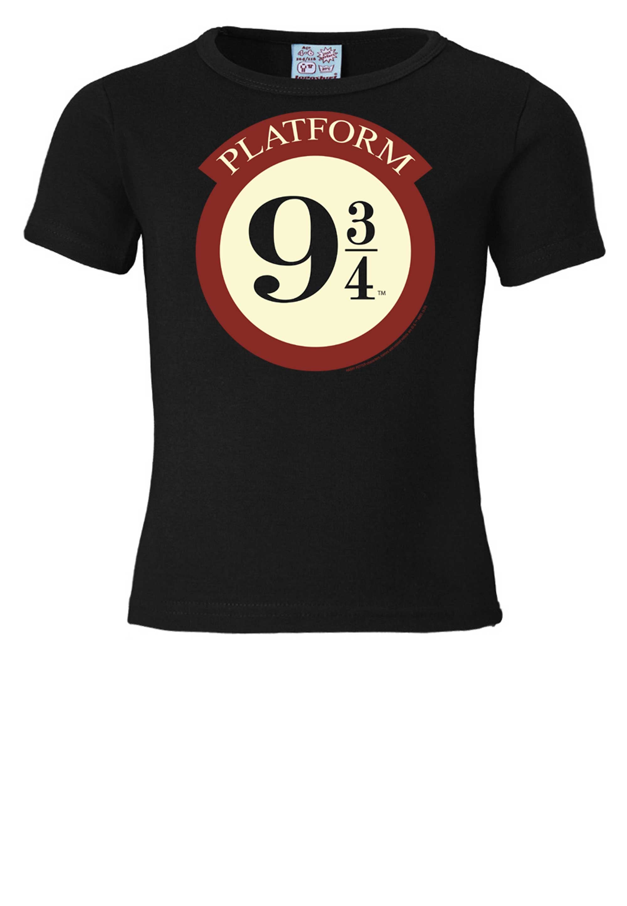 LOGOSHIRT T-Shirt »Harry Potter - mit Originaldesign kaufen 9 Platform | BAUR lizenziertem 3/4«