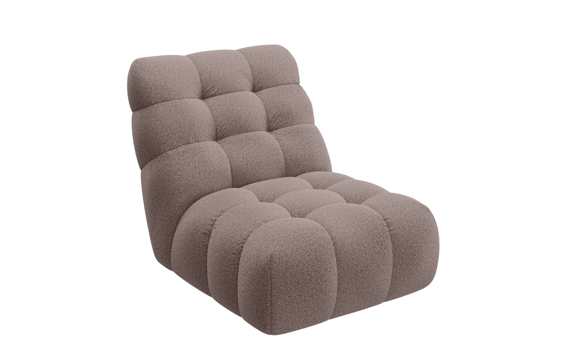 Guido Maria Kretschmer Home&Living Sessel »AURELIAN, Love Seat XXL, Lese-Sessel, Big-Sessel«, mit Wellenunterfederung, Velours, Struktur fein, Struktur grob