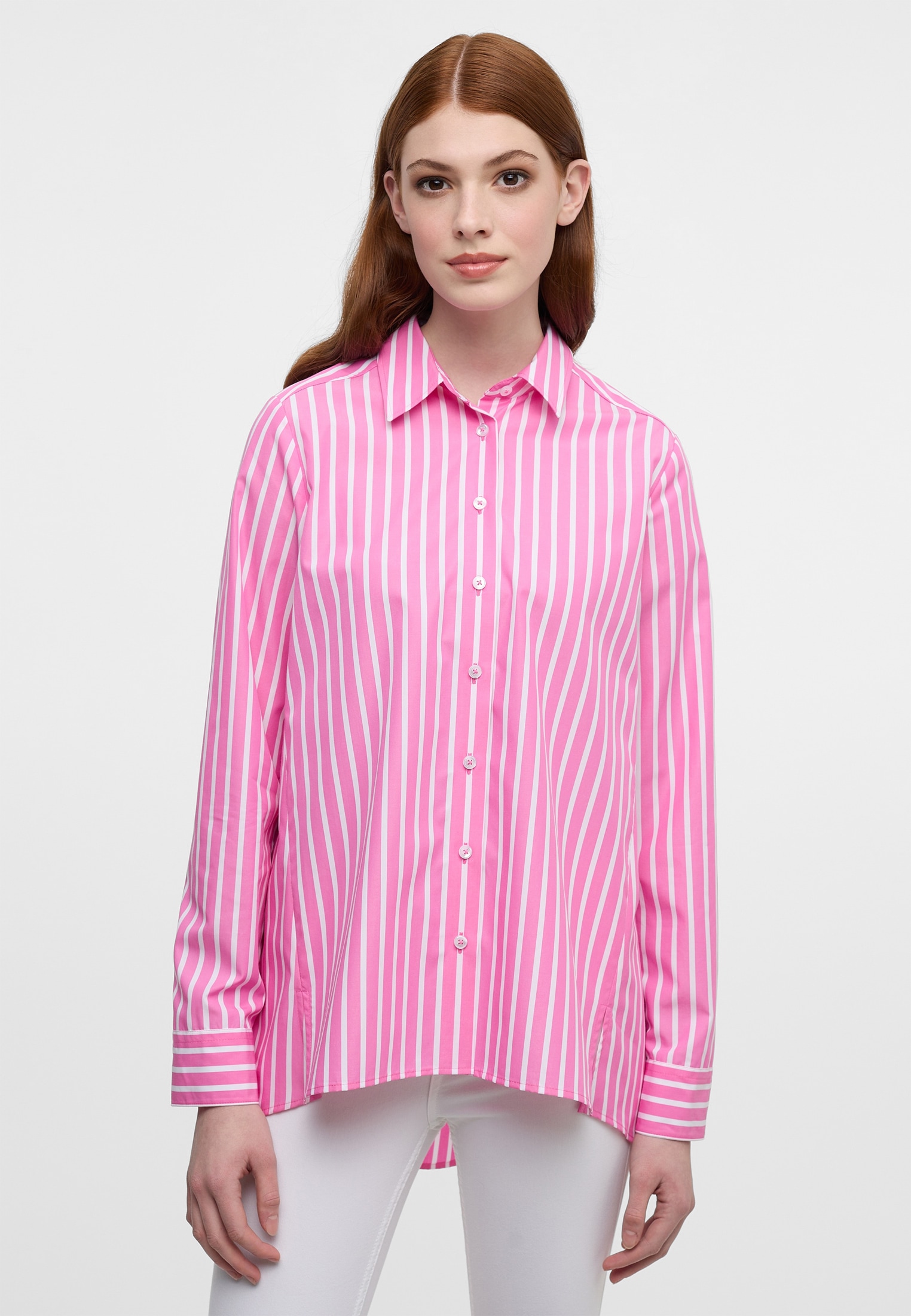 Eterna Hemdbluse "LOOSE FIT" EASY IRON (bügelleicht) günstig online kaufen