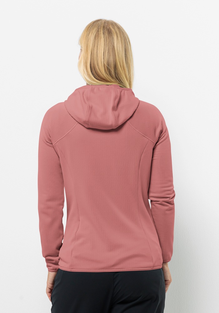 Jack Wolfskin Fleecejacke "KOLBENBERG HOODED FZ W", mit Kapuze günstig online kaufen