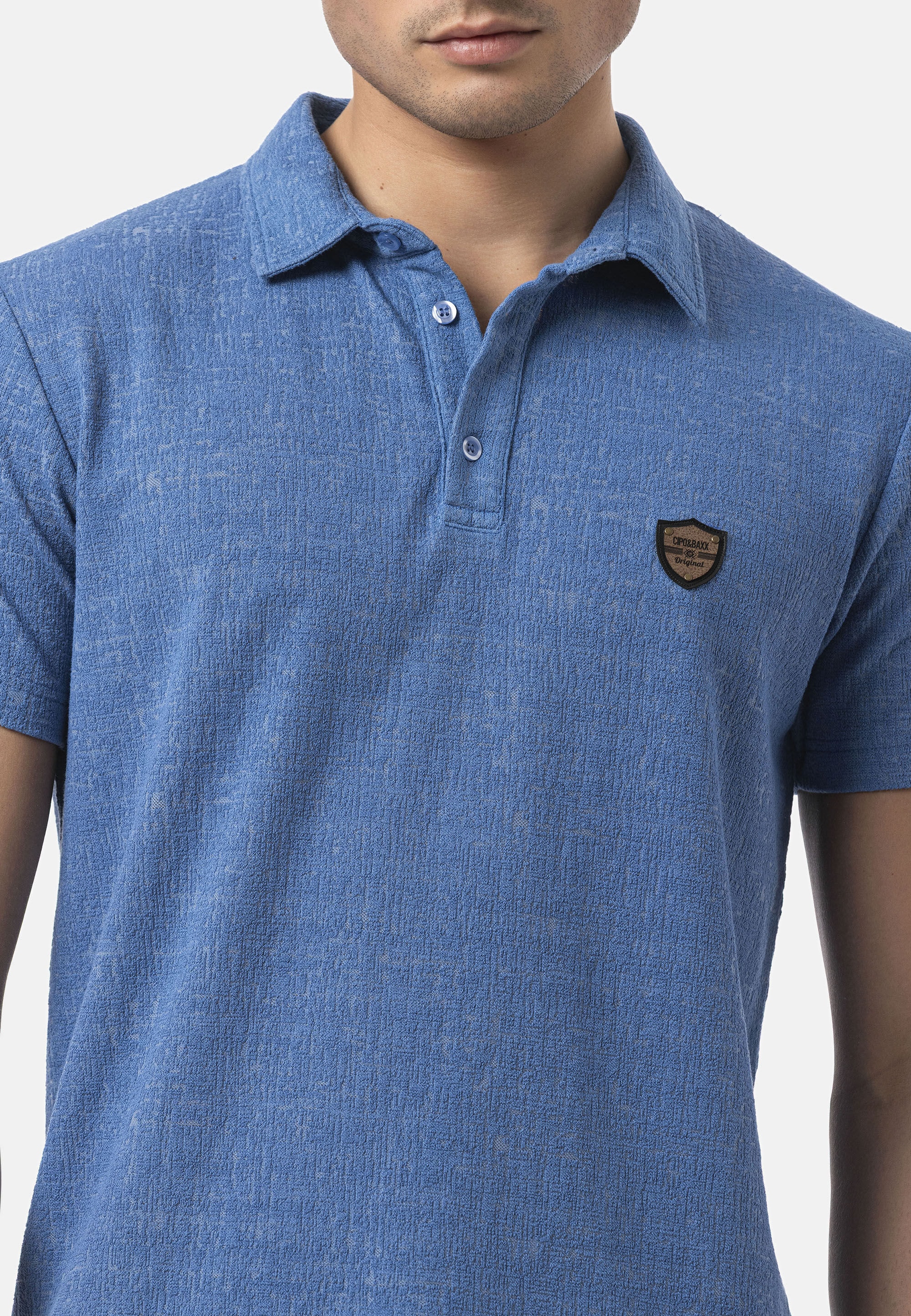 Cipo & Baxx T-Shirt »CT825« Weicher Baumwollmix