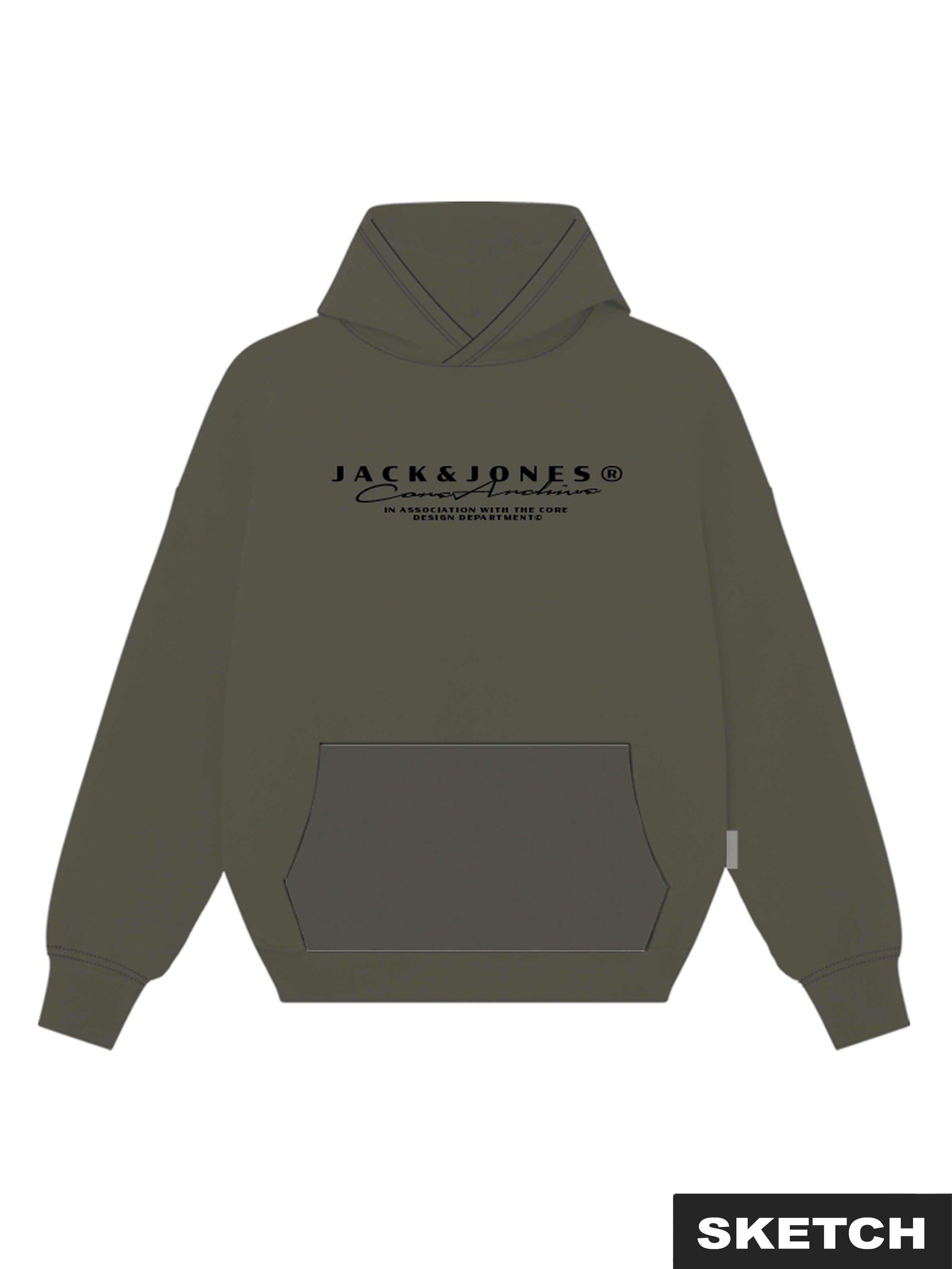 Jack & Jones Kapuzensweatshirt "JCOPOINT BRANDING SWEAT HOOD FST" günstig online kaufen