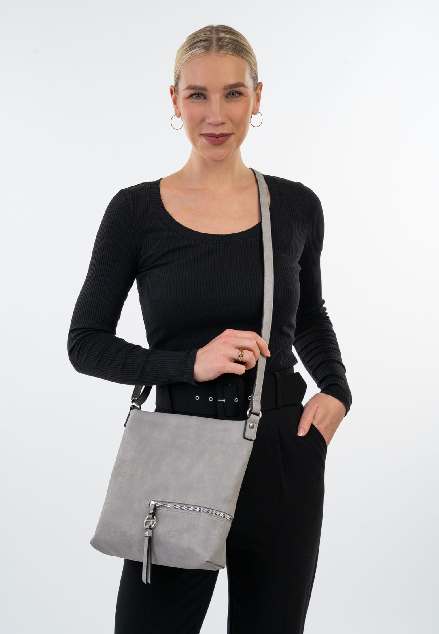 Tamaris TAS Nele Shoulder Bag Grey 2